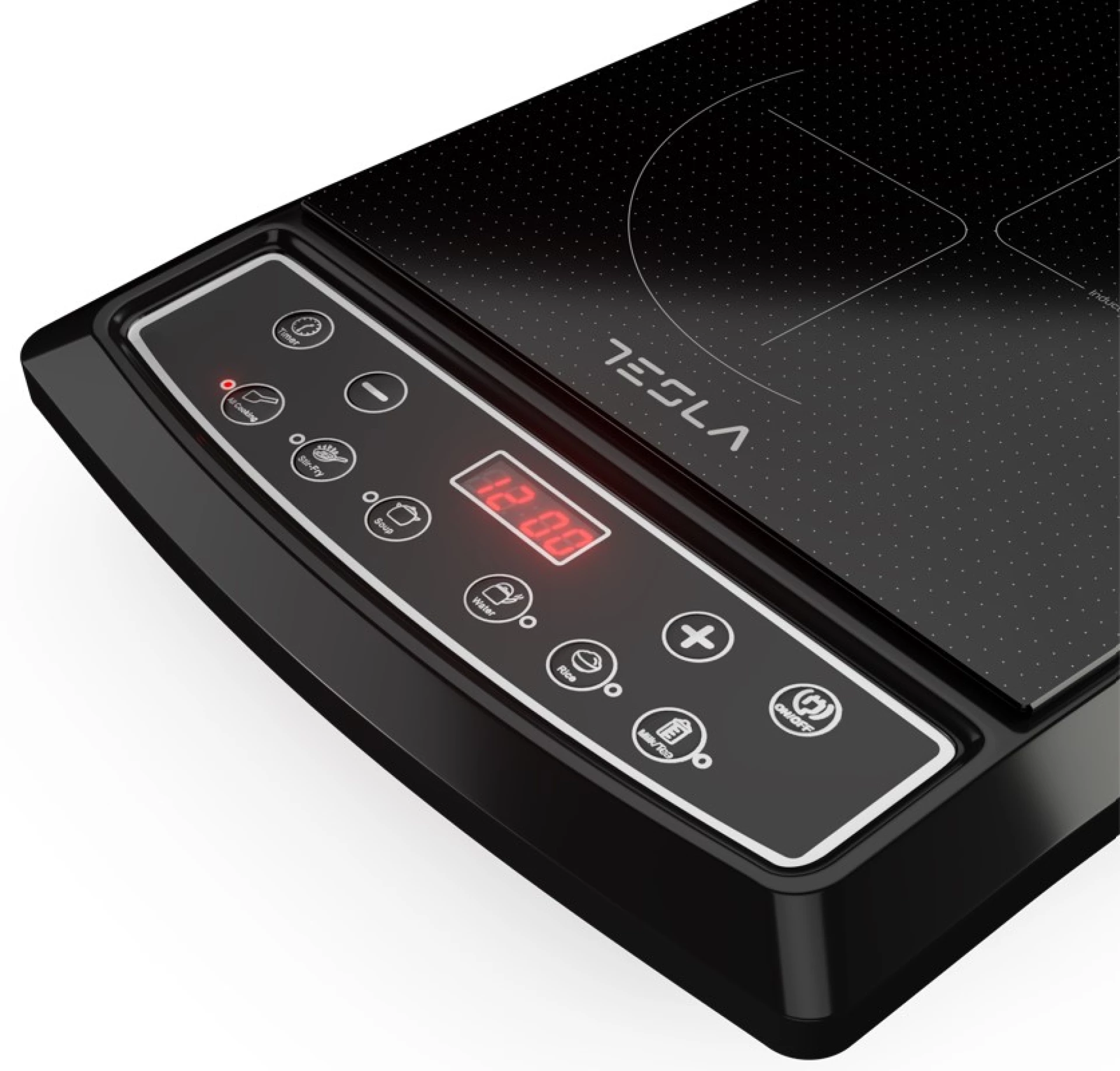 TESLA Indukcijski rešo IC200BSnaga 1500 W; Push dugmići; 8 nivoa snage i temperature; 6 prog kuh