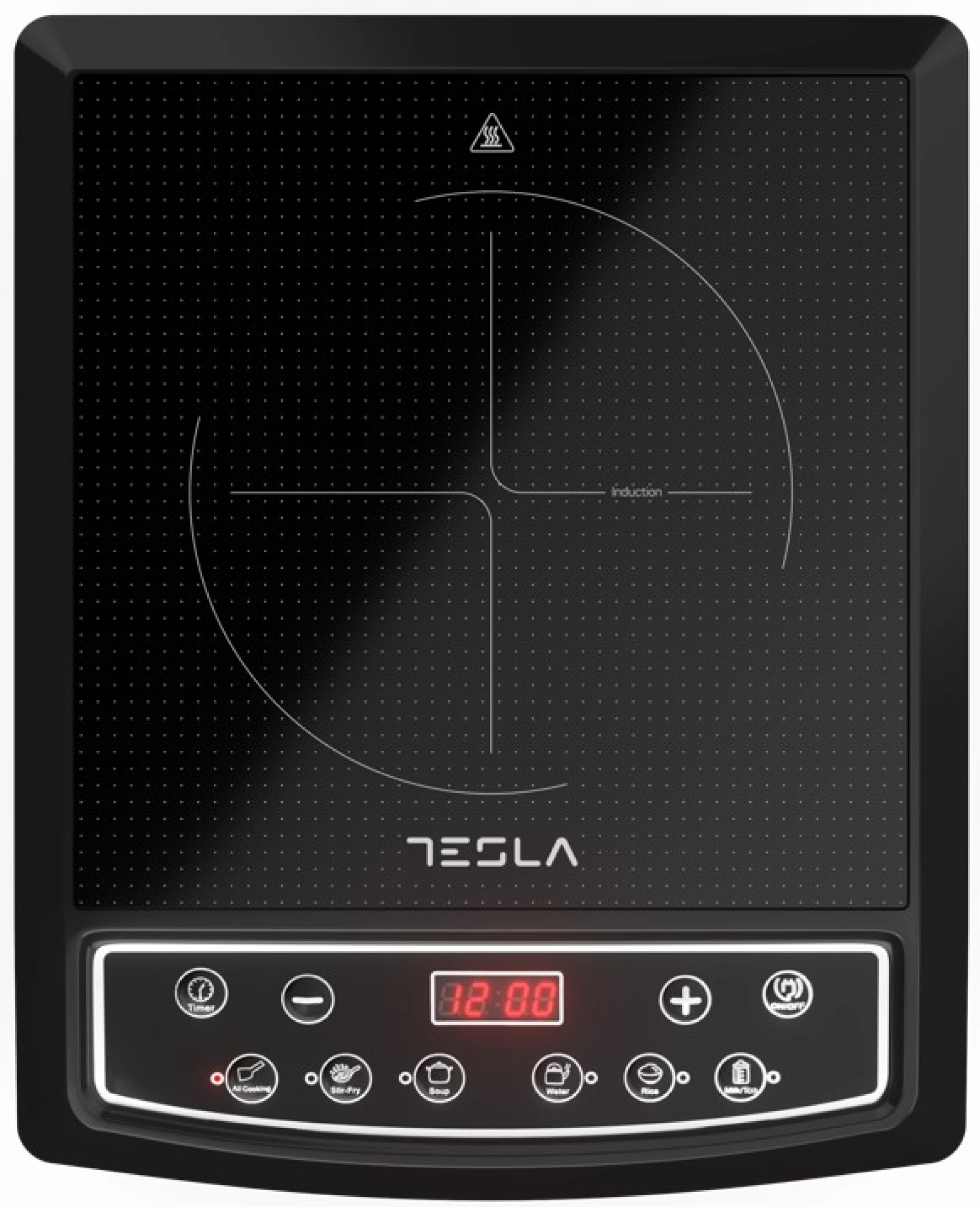 TESLA Indukcijski rešo IC200BSnaga 1500 W; Push dugmići; 8 nivoa snage i temperature; 6 prog kuh