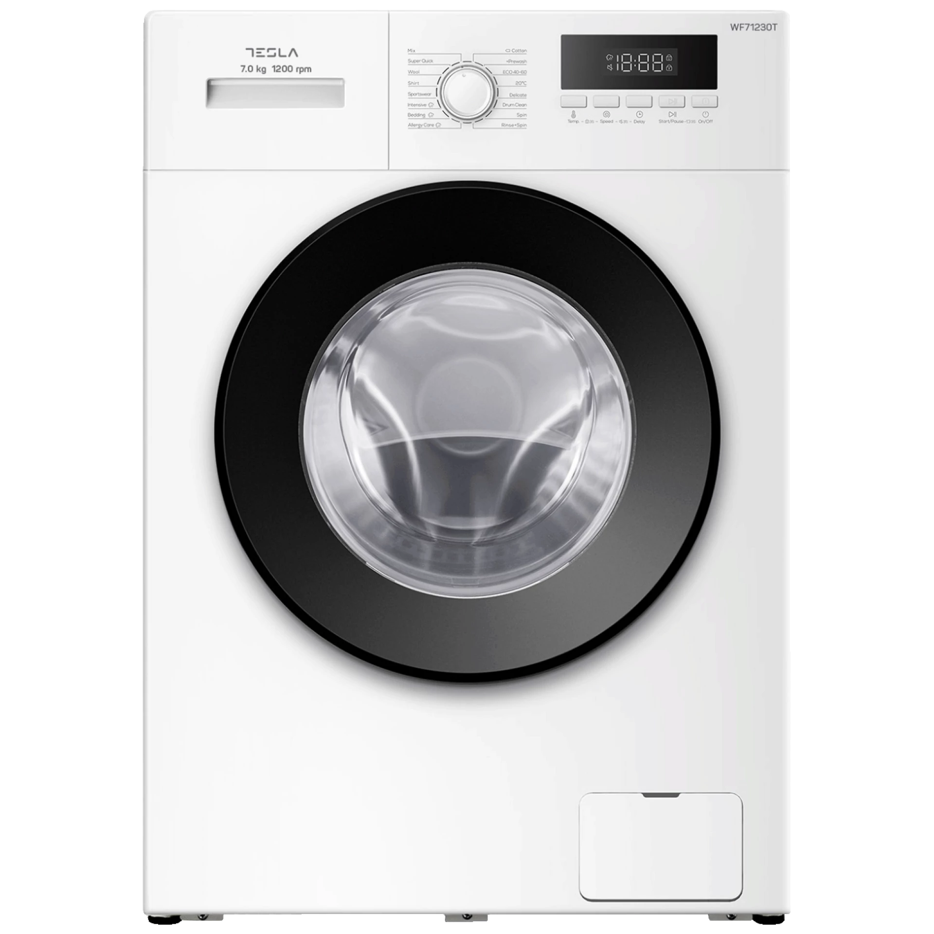 Tesla Mašina za veš, 1200 obrtaja, 7 kg veša, Inverter, C - WF71230T