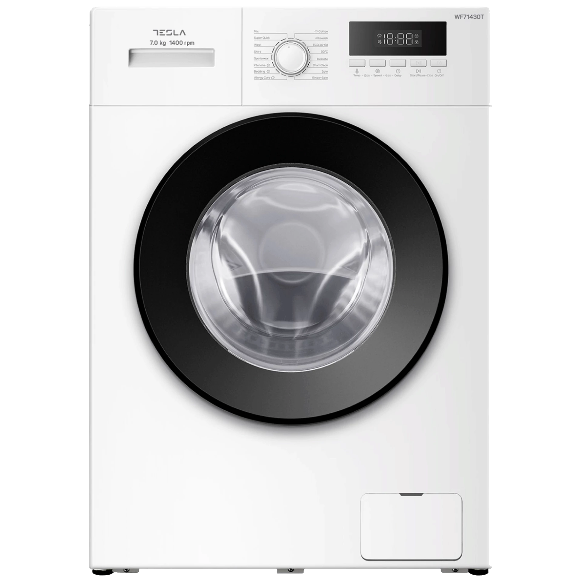 Tesla Mašina za veš, 1400 obrtaja, 7 kg veša, Inverter, A - WF71430T