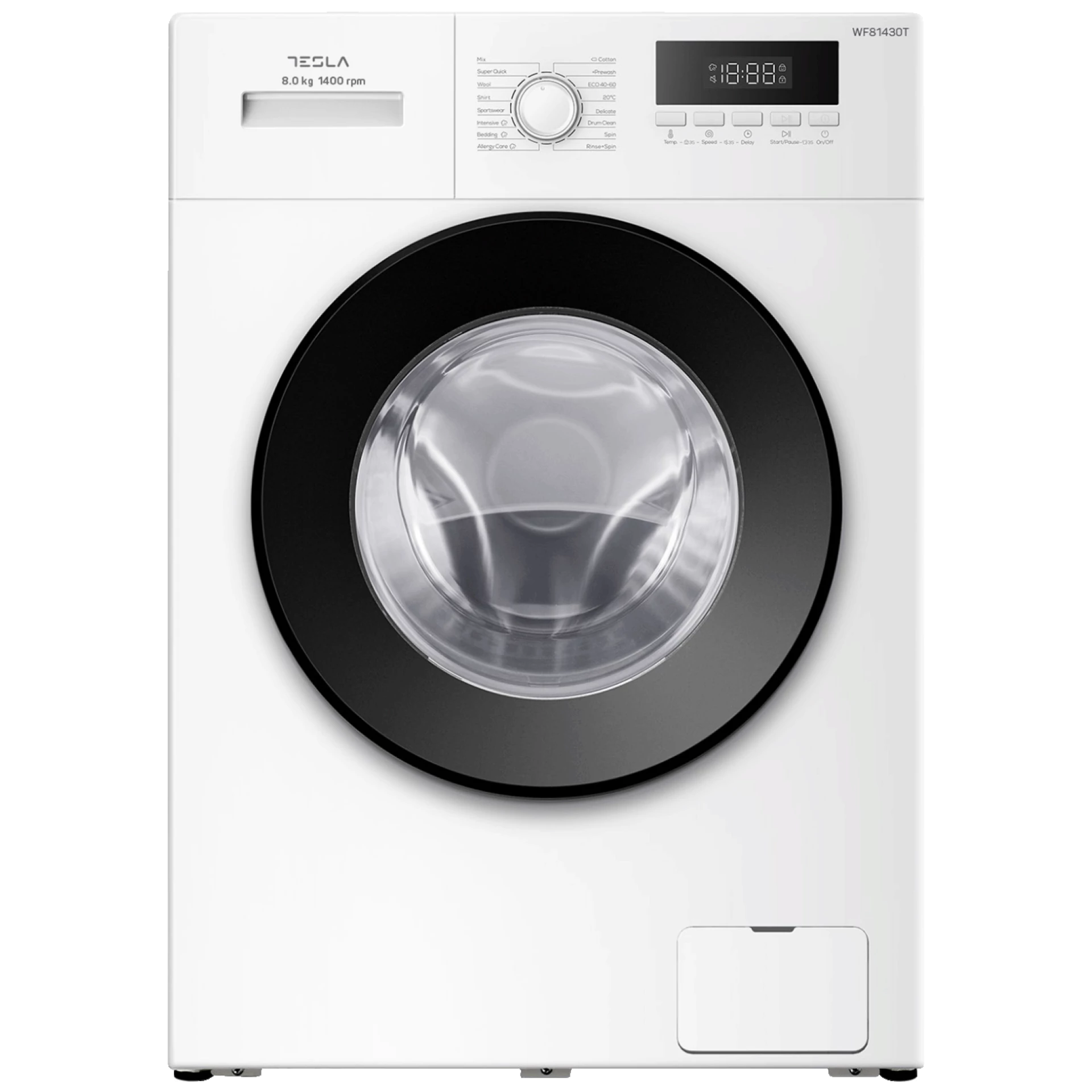 Tesla Mašina za veš, 1400 obrtaja, 8 kg veša, Inverter, A - WF81430T