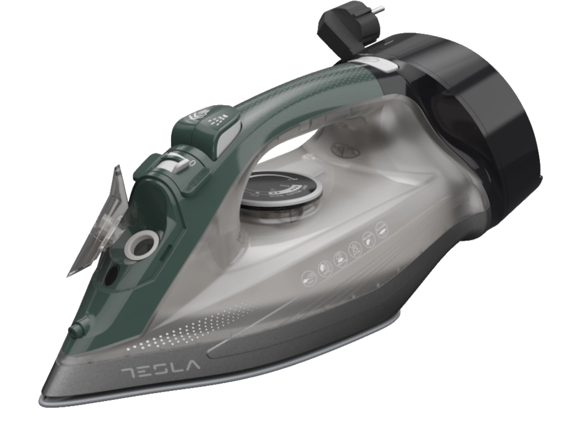 TESLA Pegla 2600W IR510GR / 0.32L / IRONS / Keramika / Green