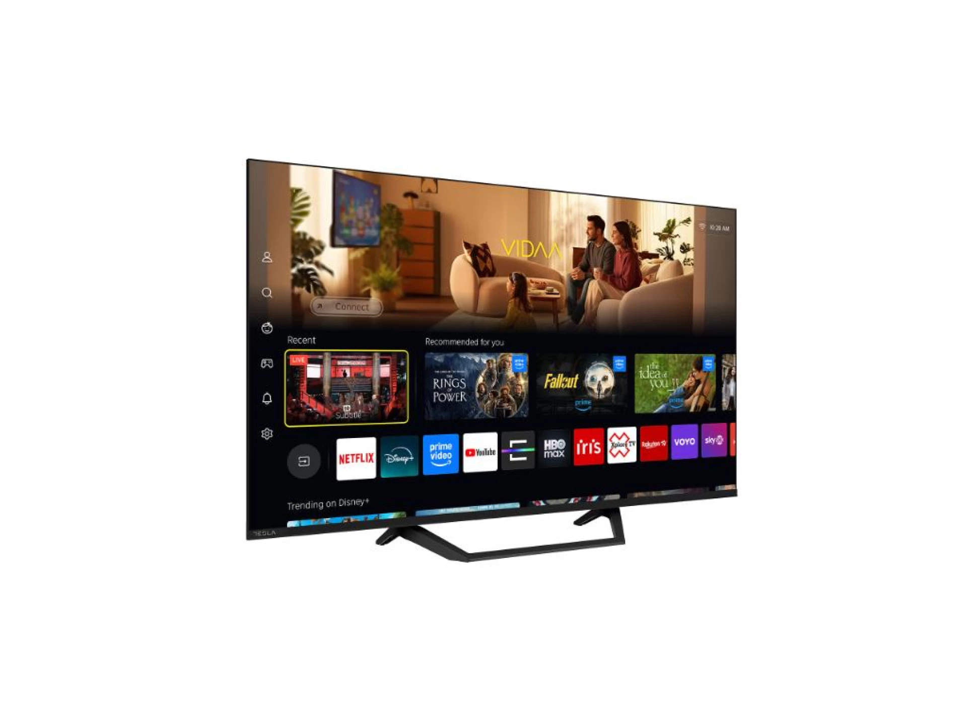 Tesla TV QLED Q43E665BFV FHD  VIDAA OS  HOTEL MODE