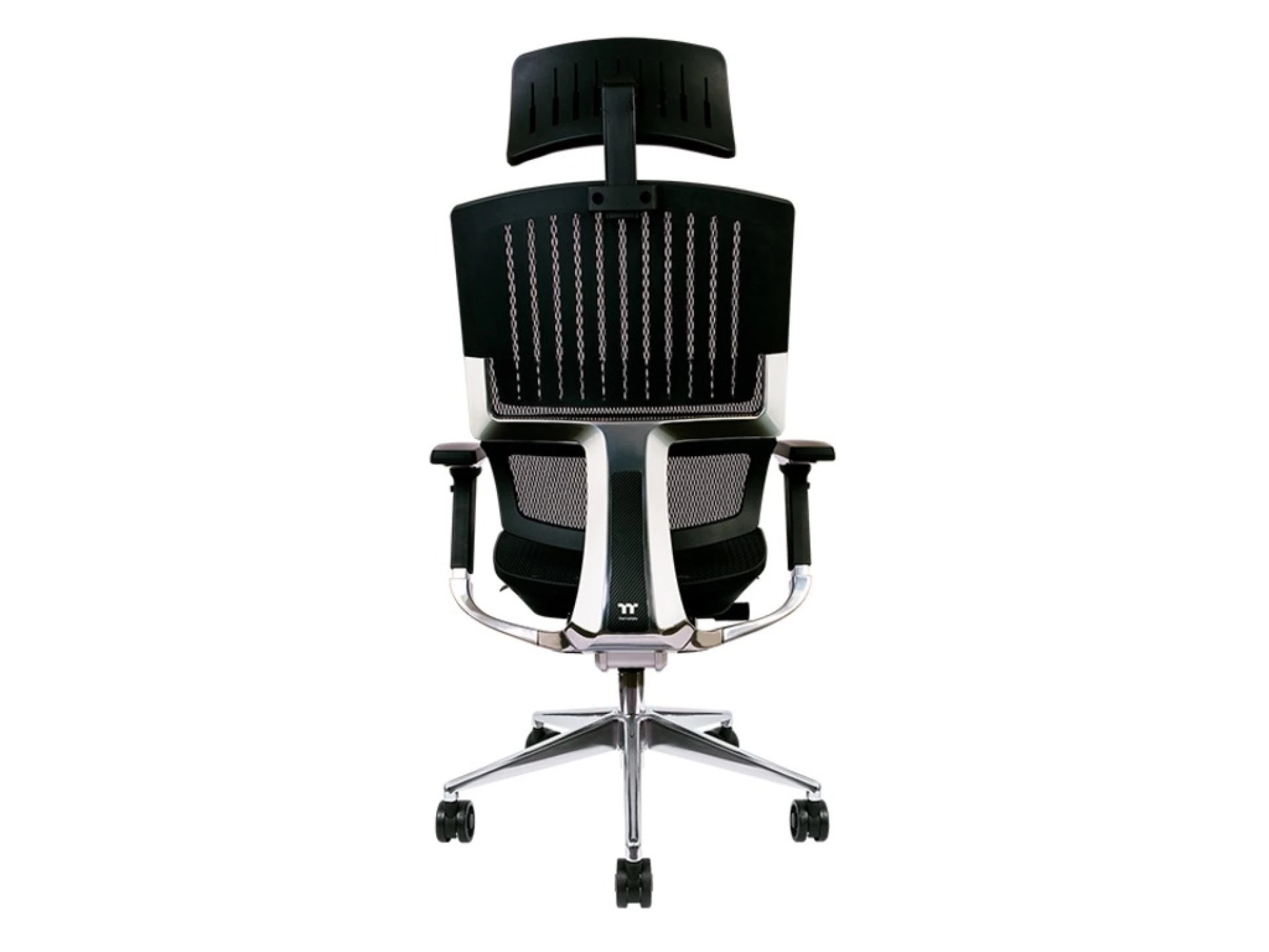 Thermaltake CyberChair E500Gaming stolica, Mesh/mrežasti,Crna boja, podesivi naslonjači za ruke