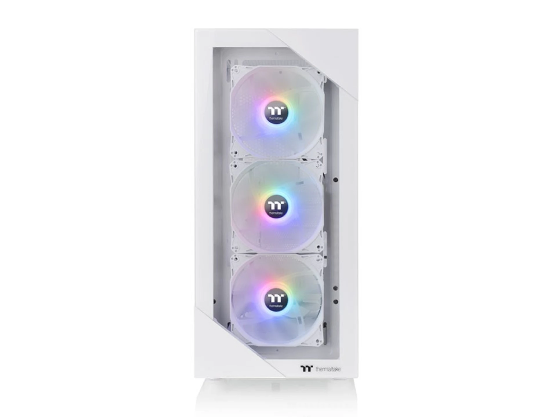 Thermaltake View 200 ARGB Snow Mid tower, tempered glass, 3x 120mm ARGB Lite fan