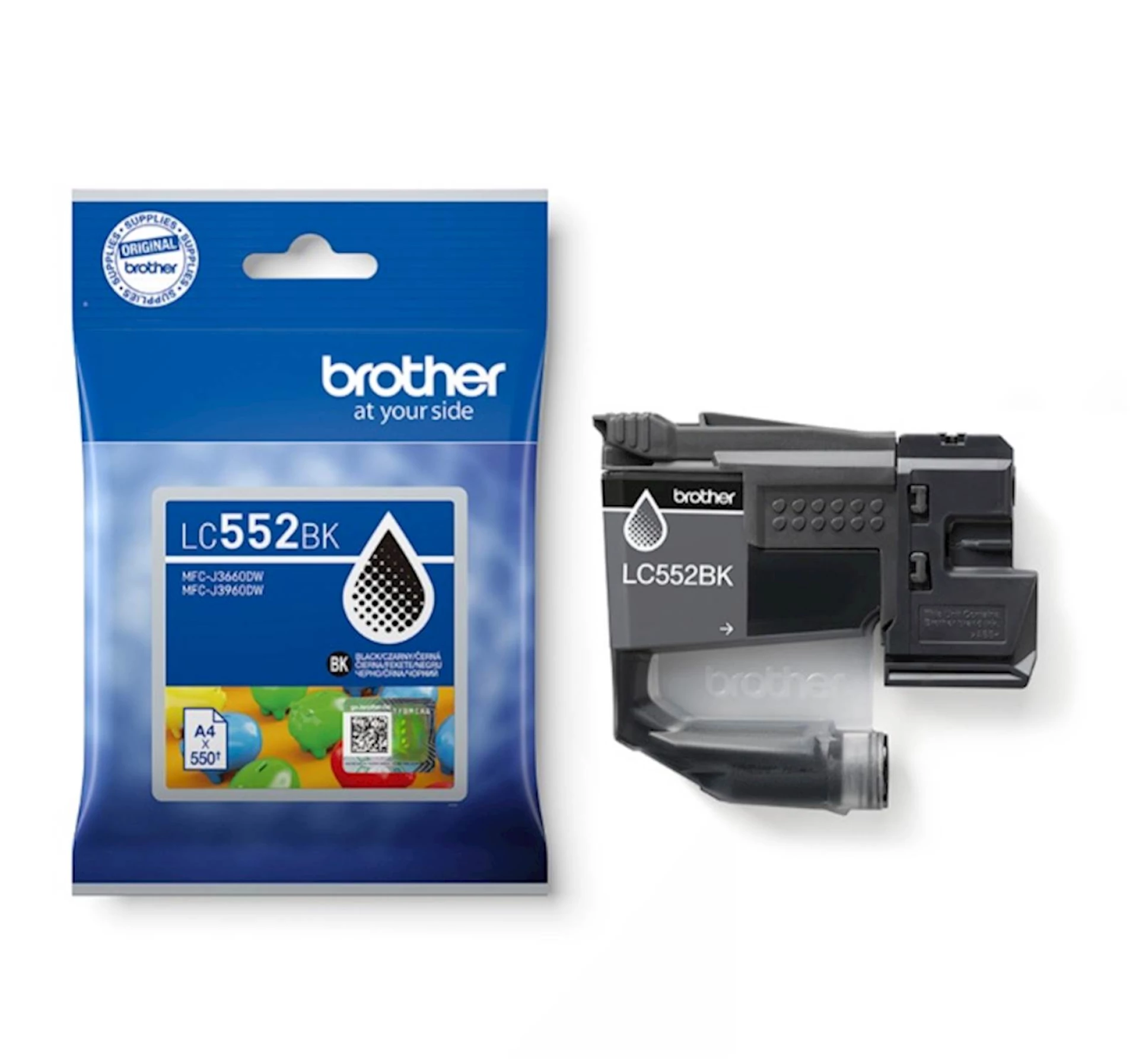 Tinta BROTHER LC552BK