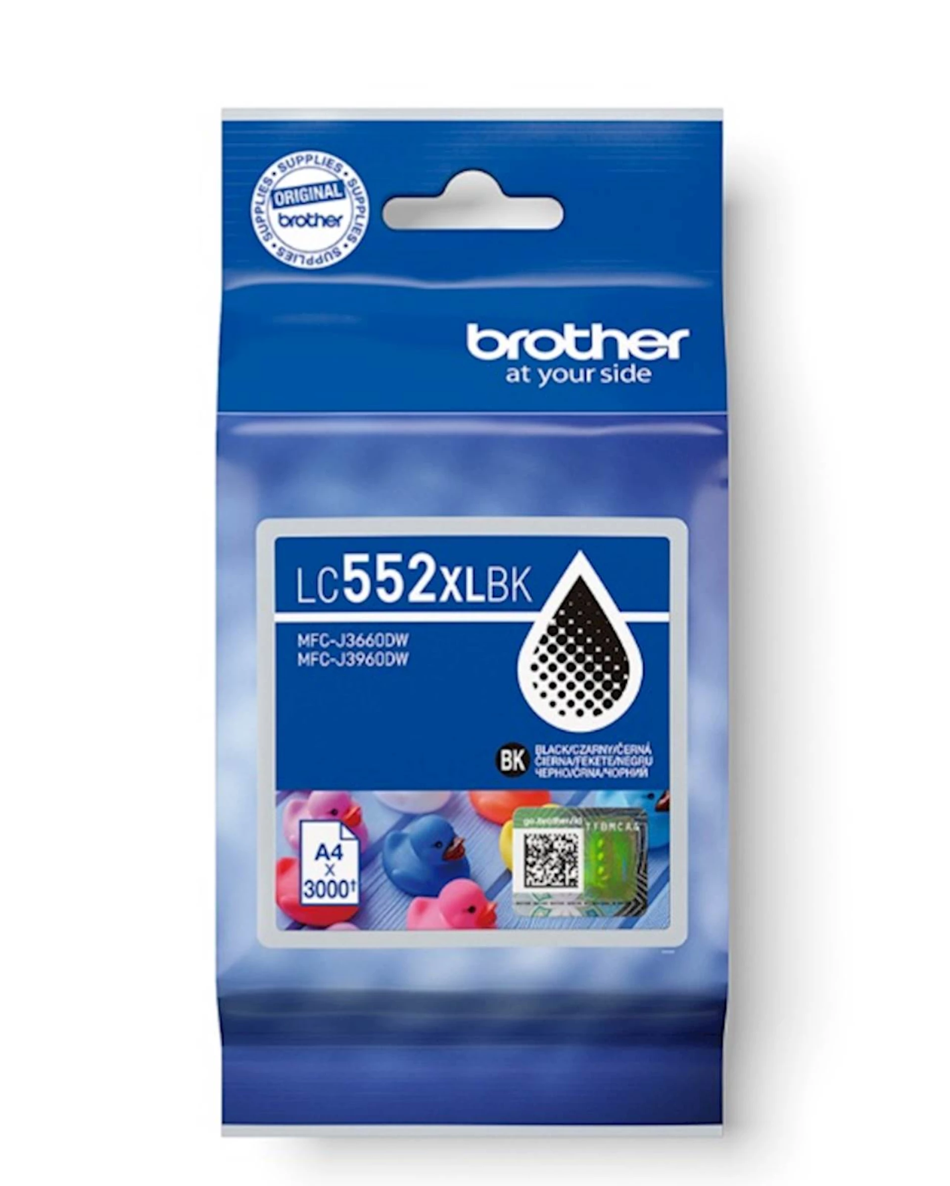 Tinta BROTHER LC552XLBK