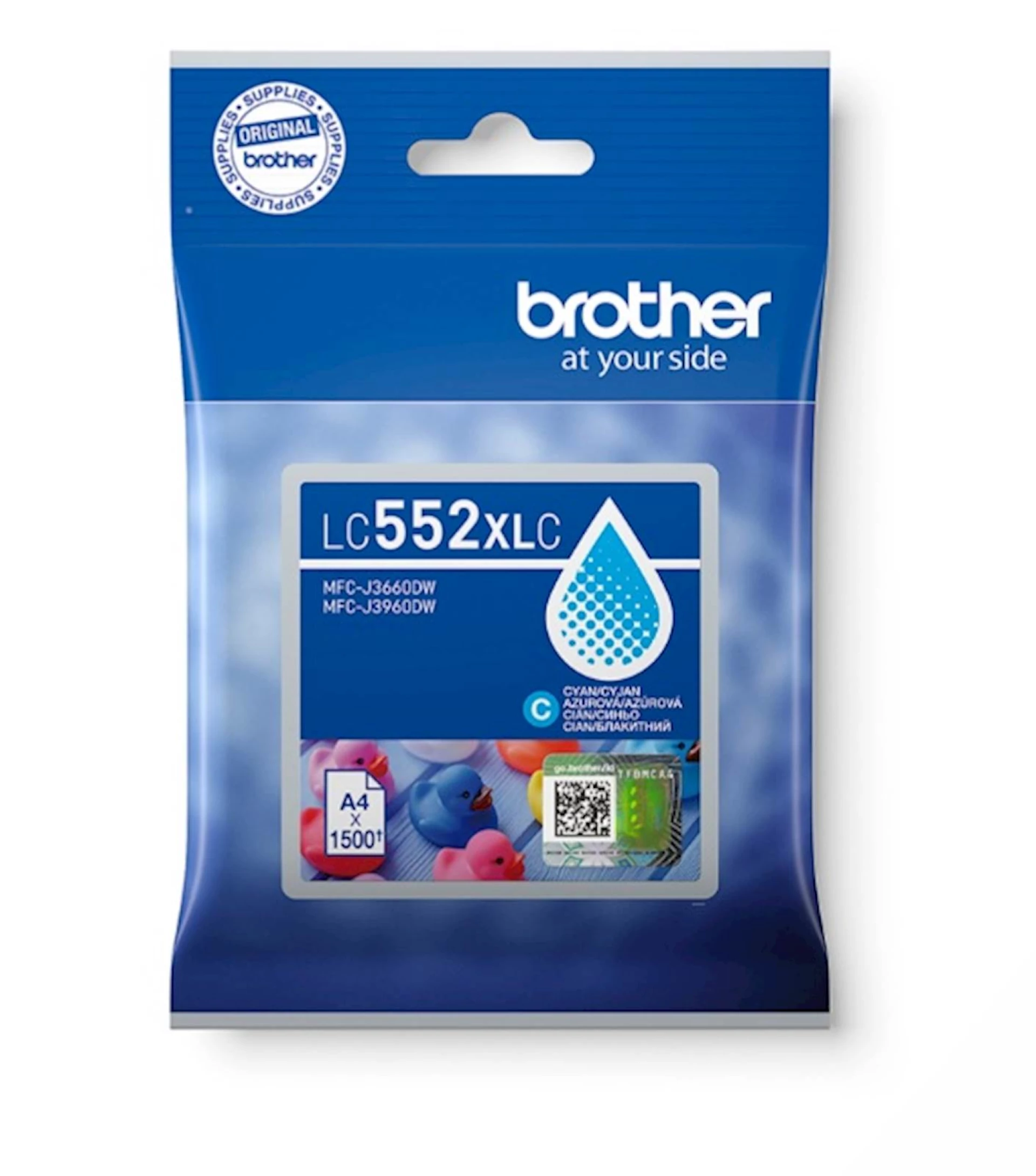 Tinta BROTHER LC552XLC