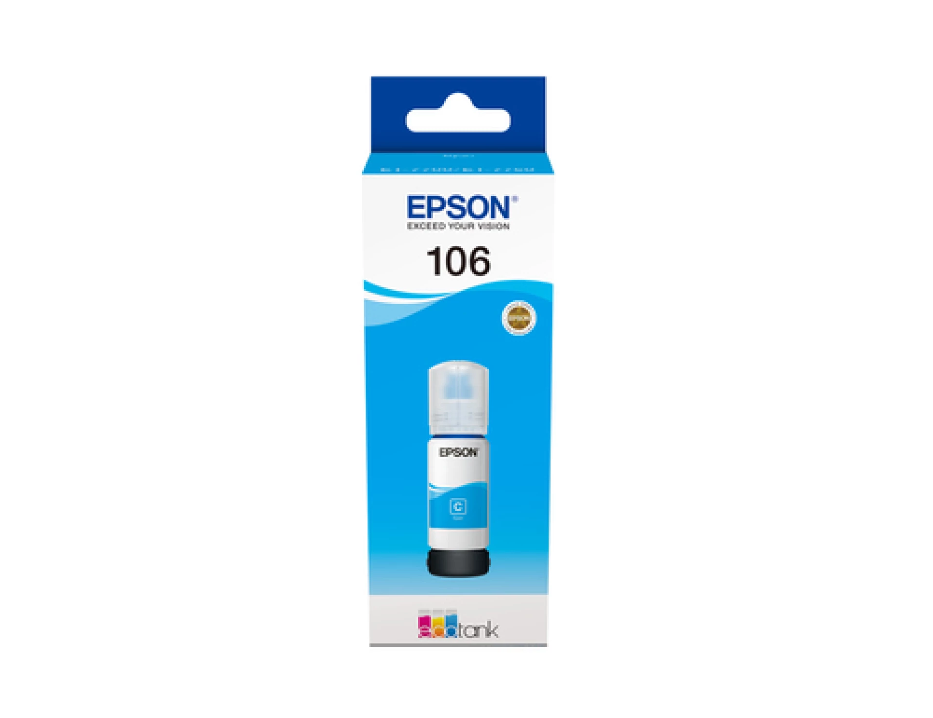 Tinta EPSON EcoTank 106 cyan