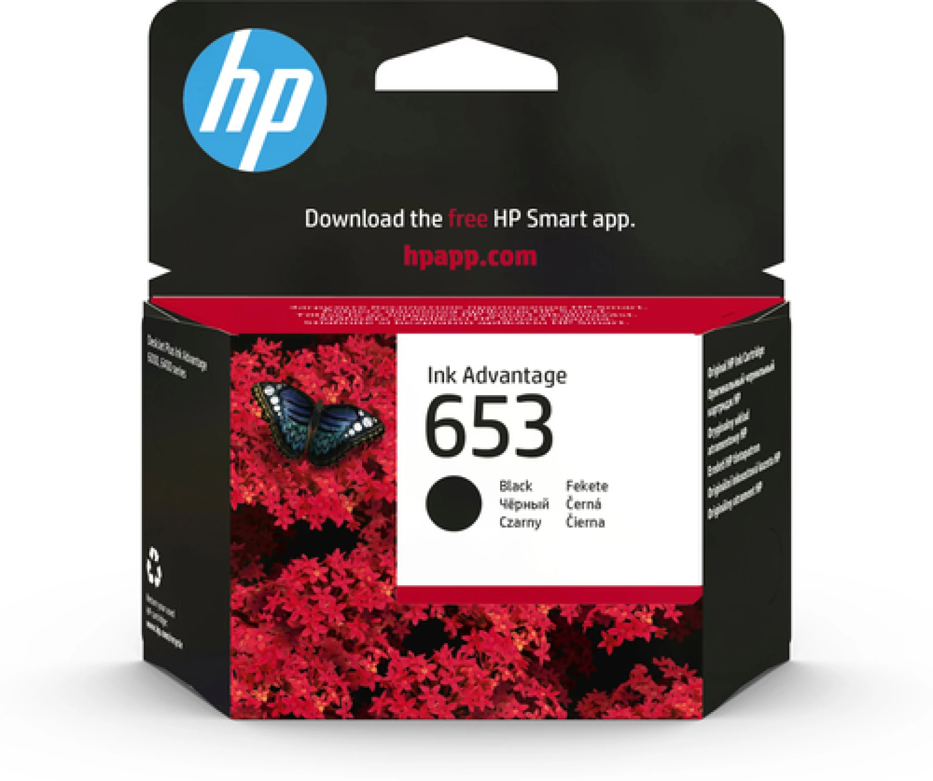 Tinta HP 653 Black