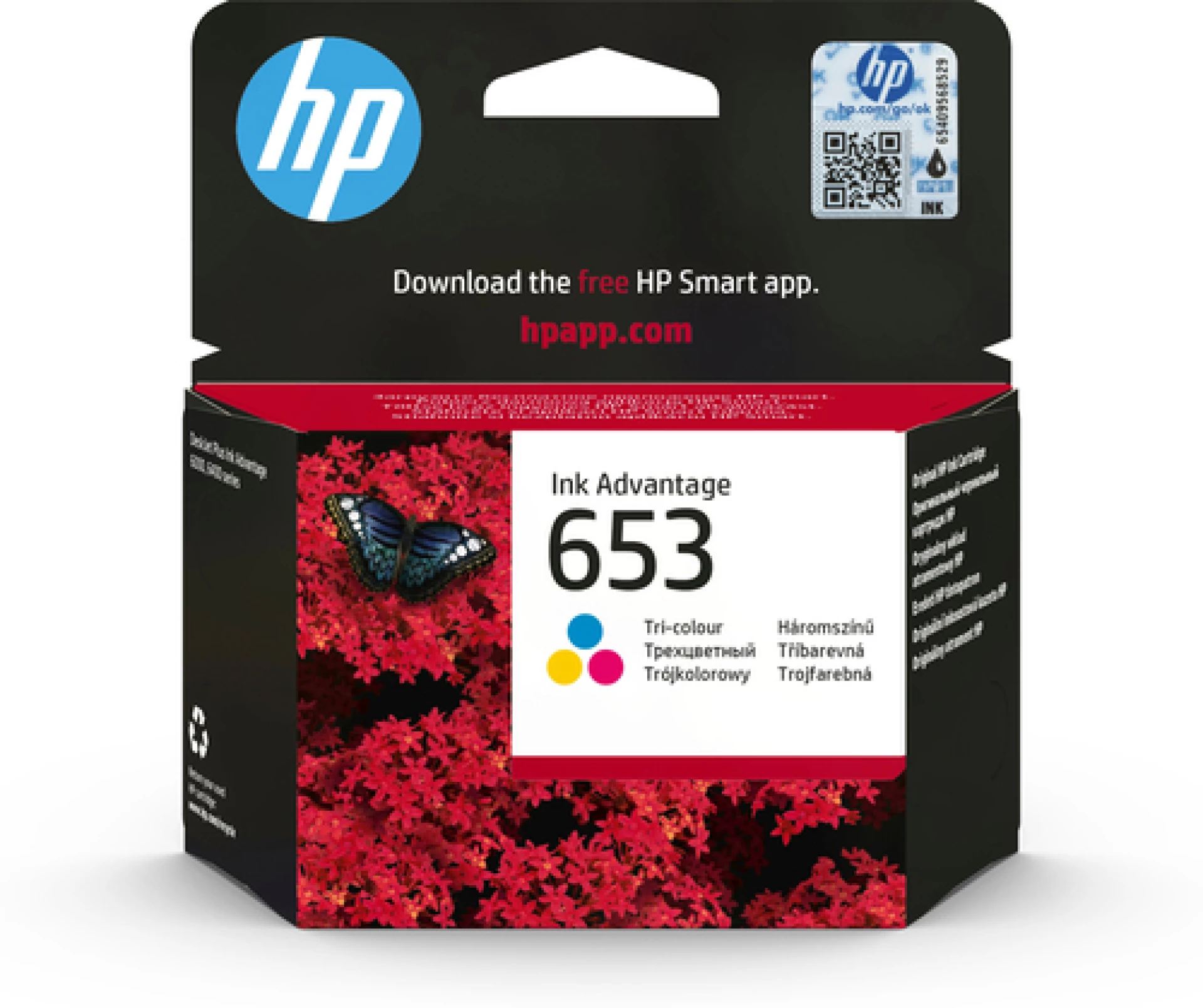 Tinta HP 653 Color