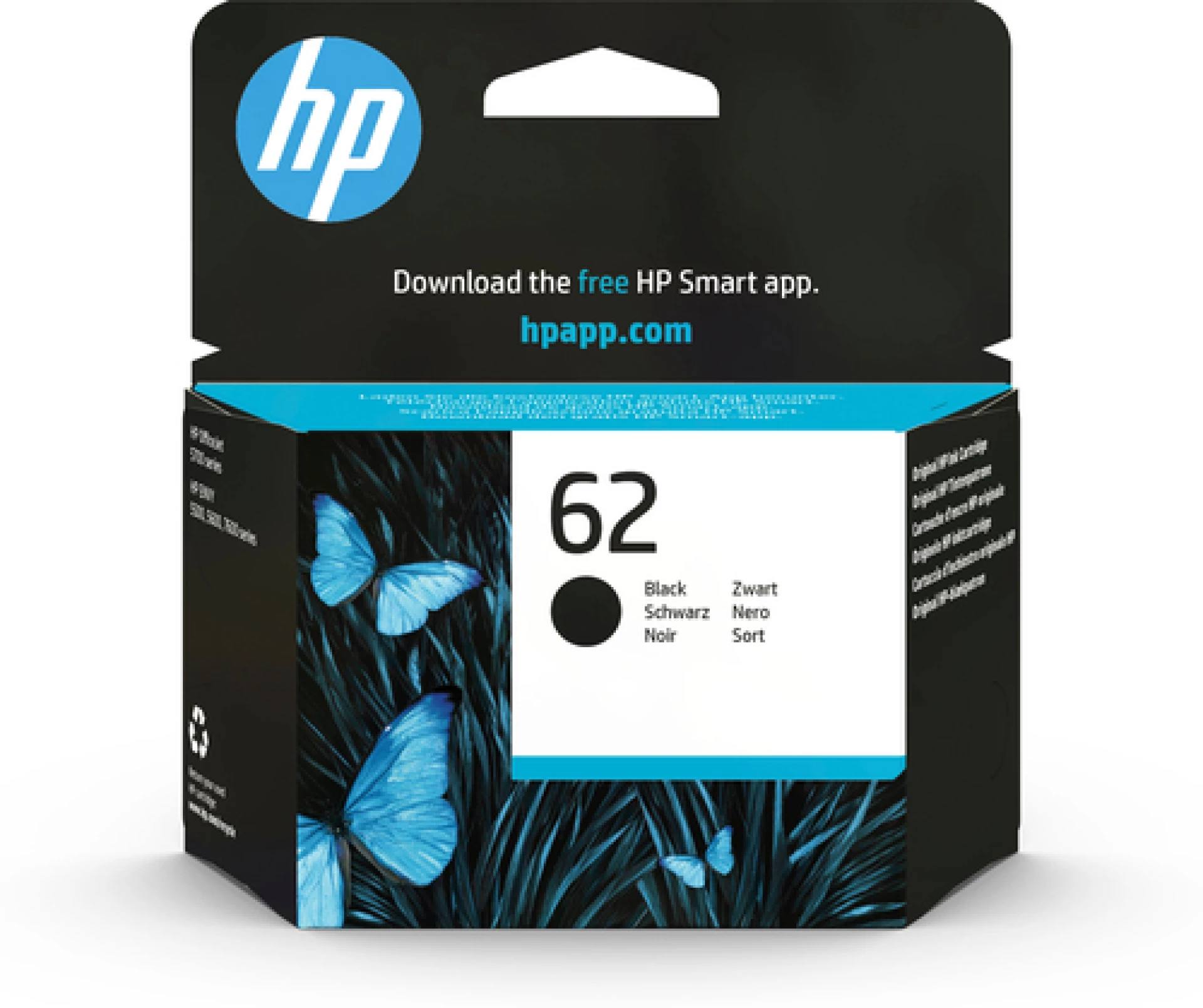 Tinta HP Black 62