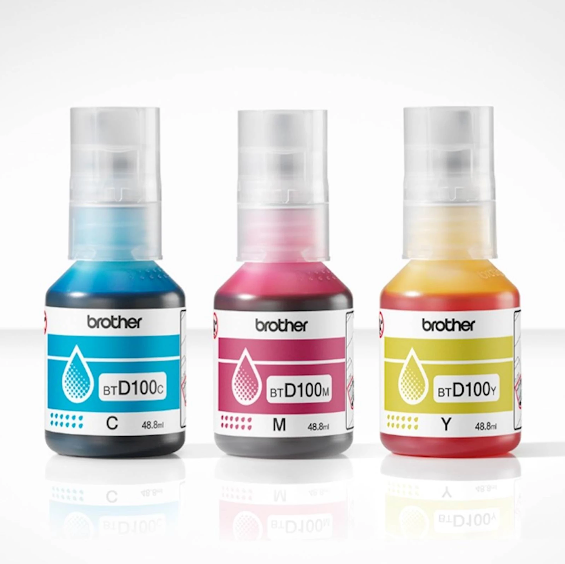 Tinte BROTHER BTD100CLVAL