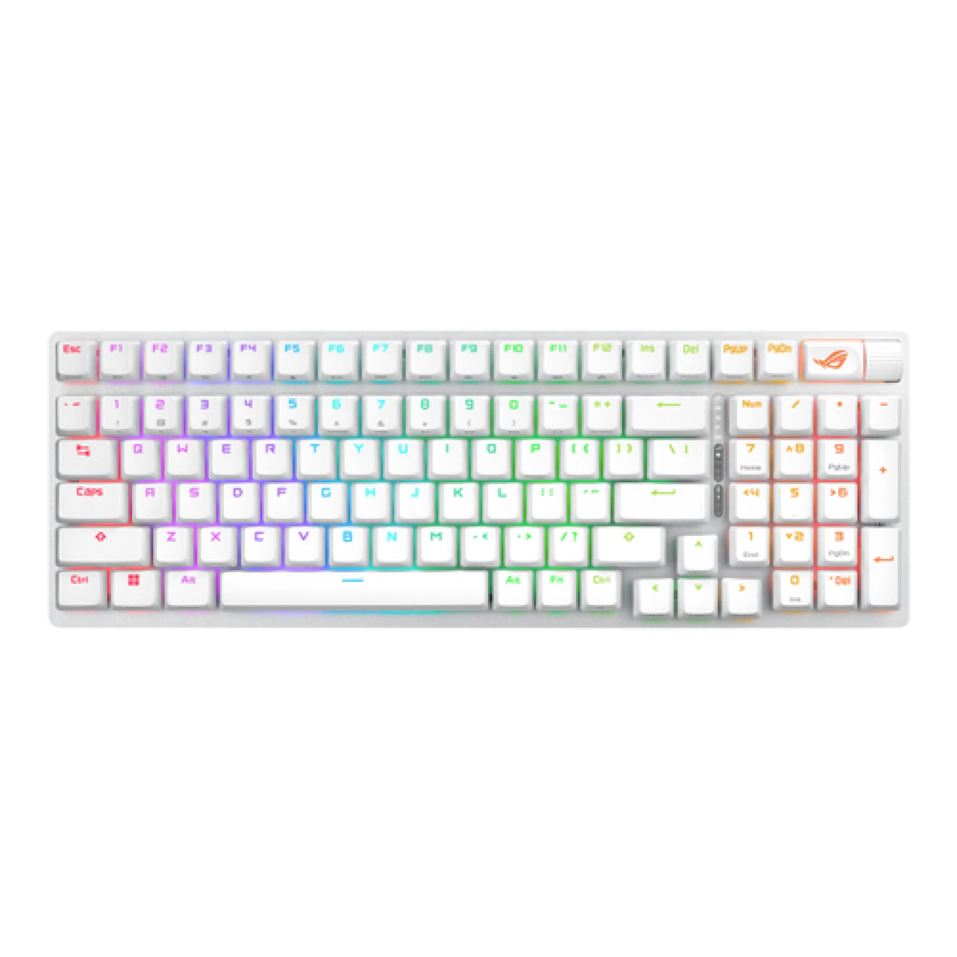 Tipkovnica ASUS ROG Strix Scope II 96 White NX SNOW US