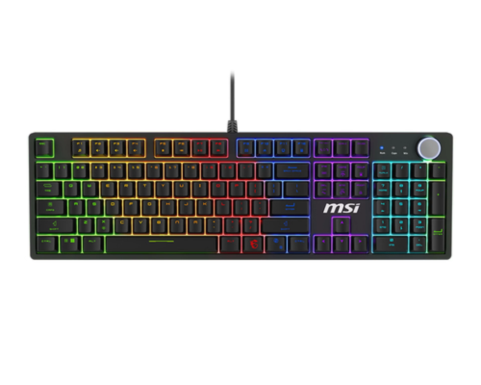 Tipkovnica MSI FORGE GK320 RED US