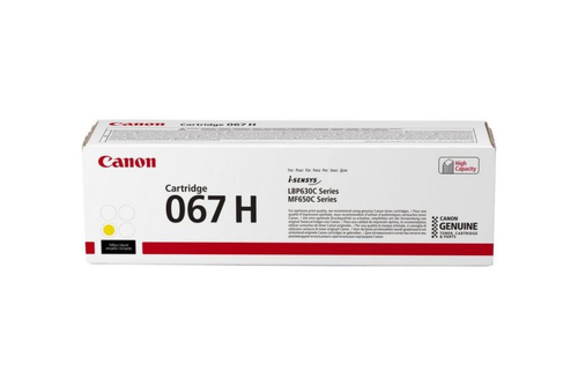 TONER CANON CRG-067H Y ZA LBP63x, MF65x ZA 2.350 STRANA
