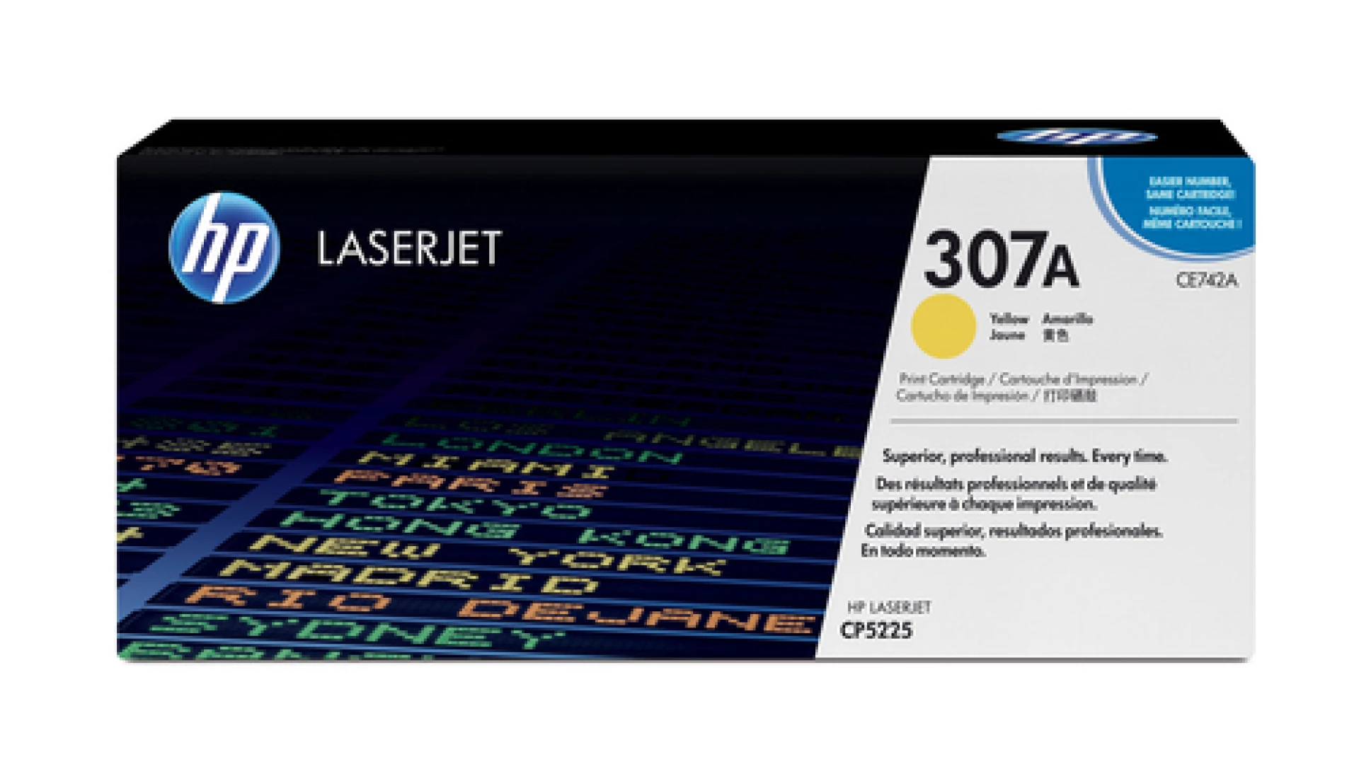 Toner HP CE742A Yellow
