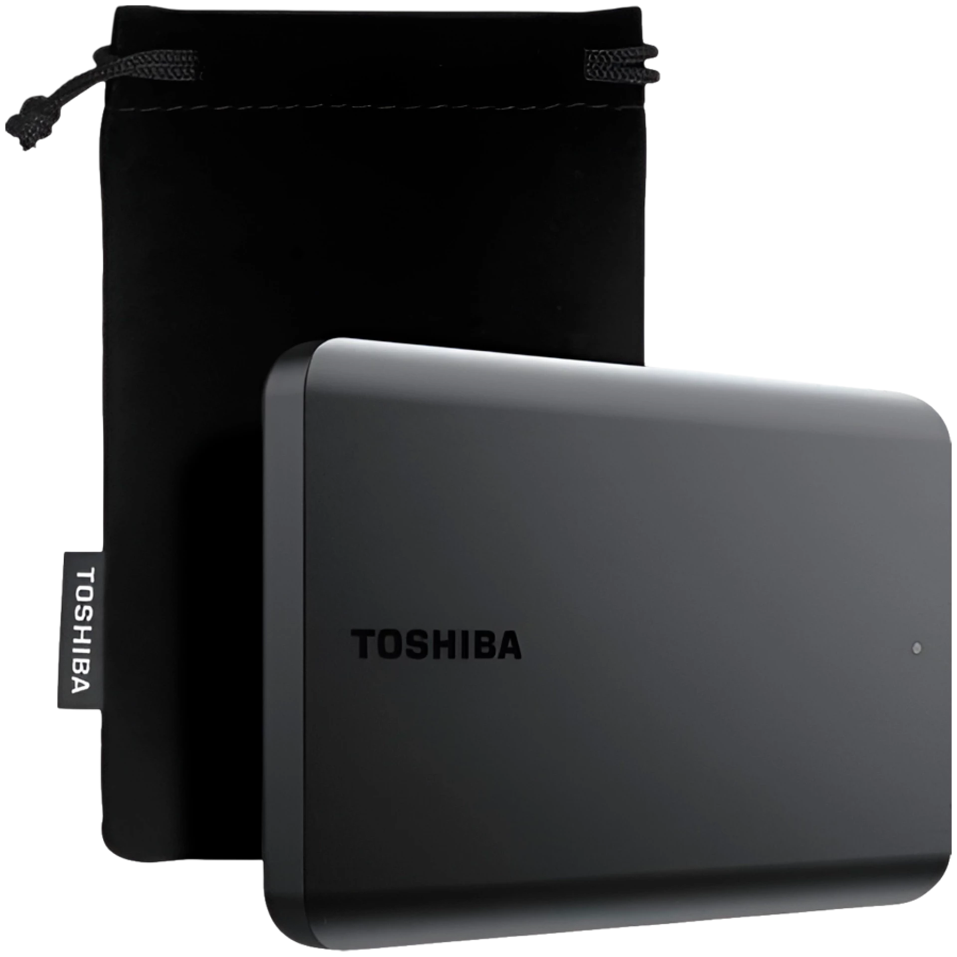 Toshiba External Hard Drive Canvio Basics Excl (2.5" 2TB, USB3.2 Gen 1, Black)