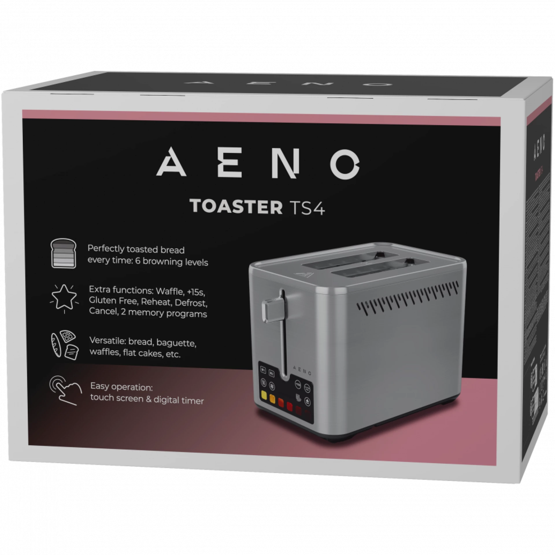 Toster na touch AENO