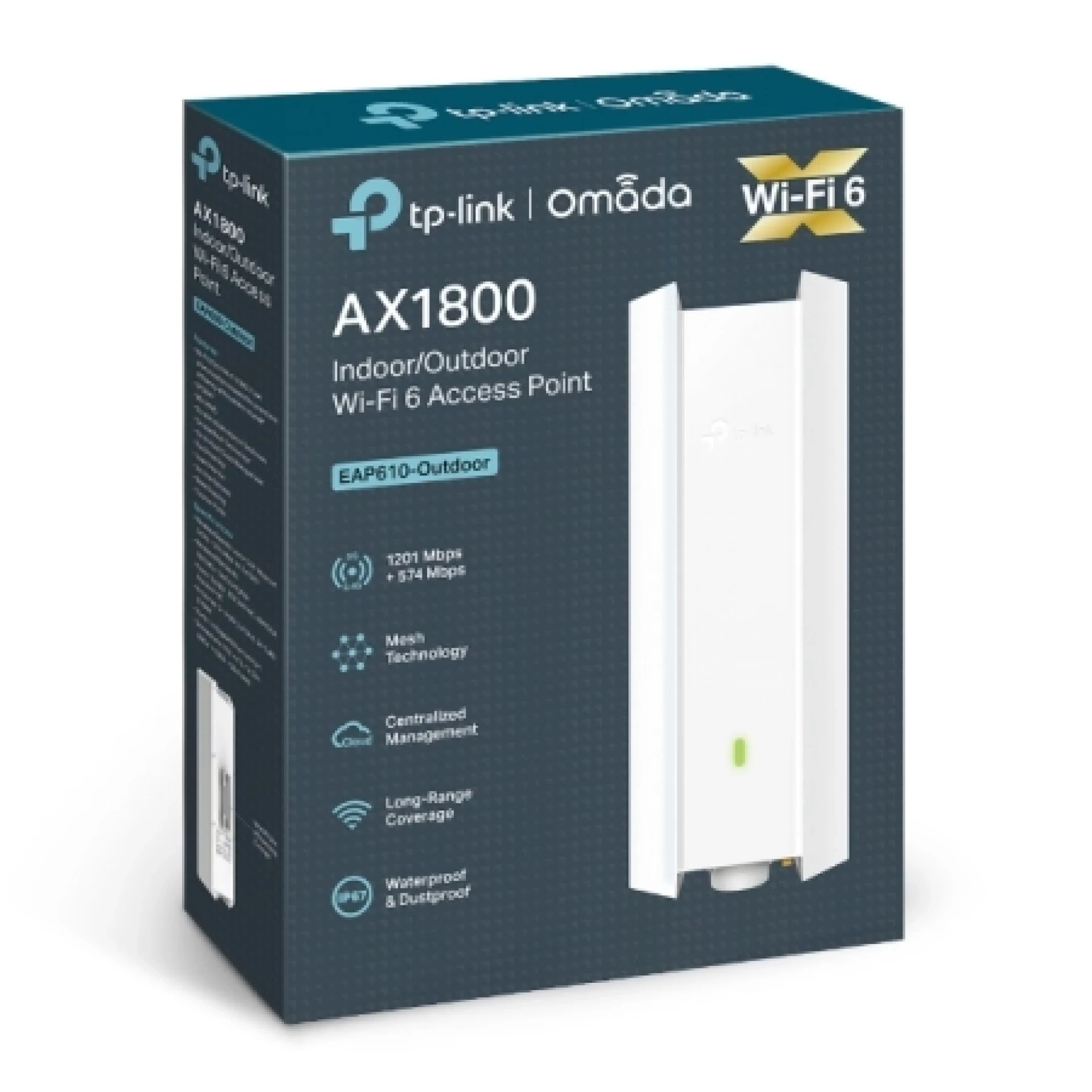 TP-Link EAP610 AX1800 Wi-Fi 6 In/Outdoor Access Point