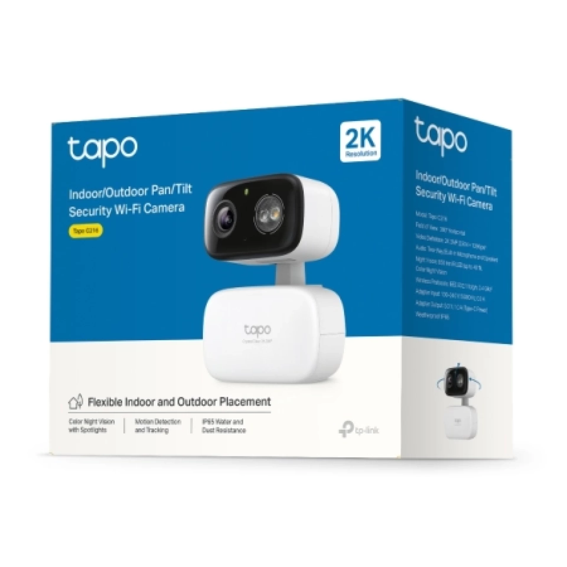 TP-Link Indoor/Outdoor Pan/Tilt Wi-Fi Camera Tapo C216