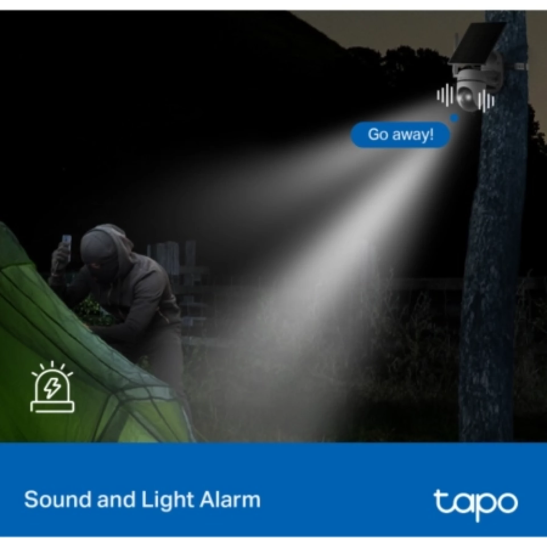 TP-Link Security Solar-Powered Pan/Tilt 4G LTE Camera Tapo C615G KIT