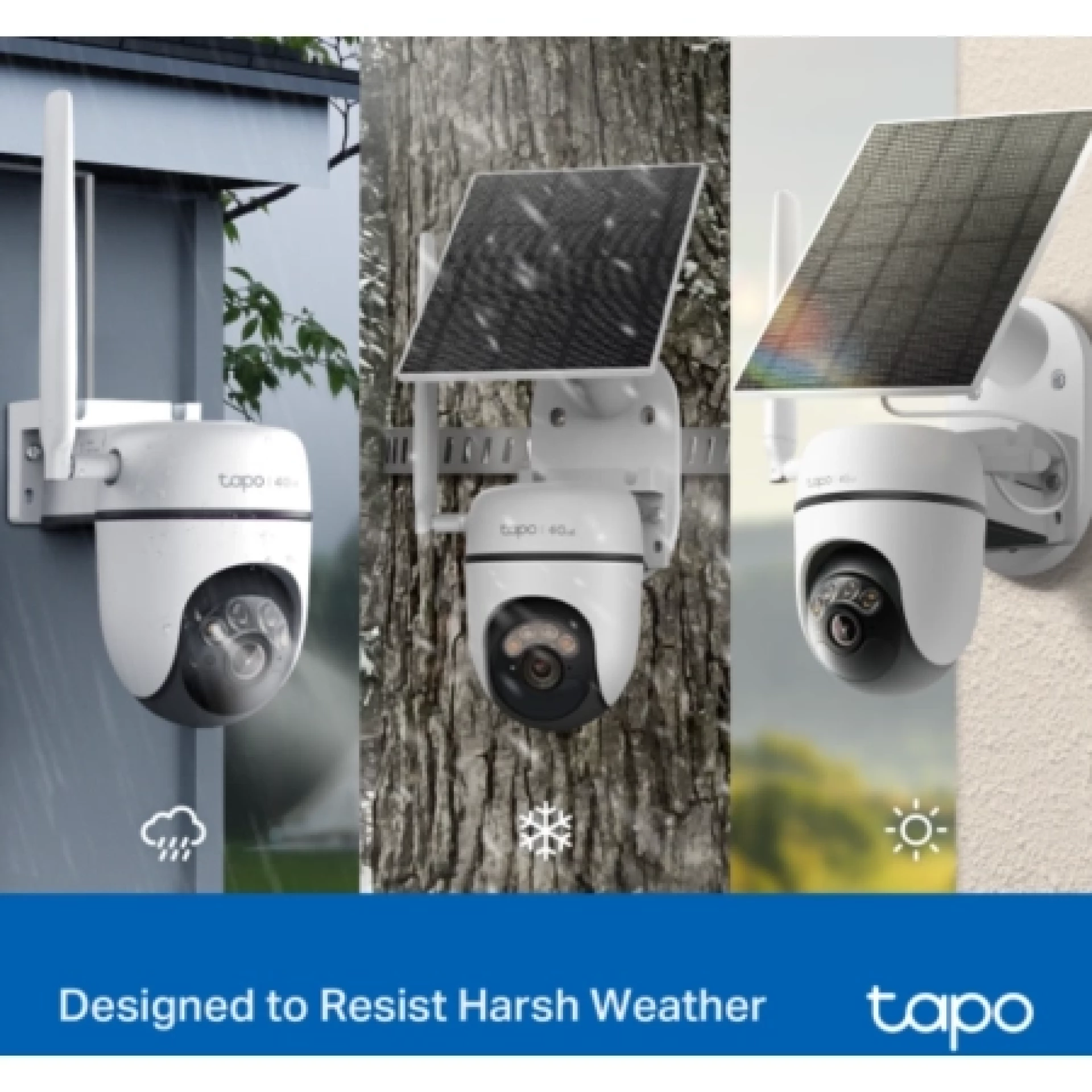 TP-Link Security Solar-Powered Pan/Tilt 4G LTE Camera Tapo C615G KIT
