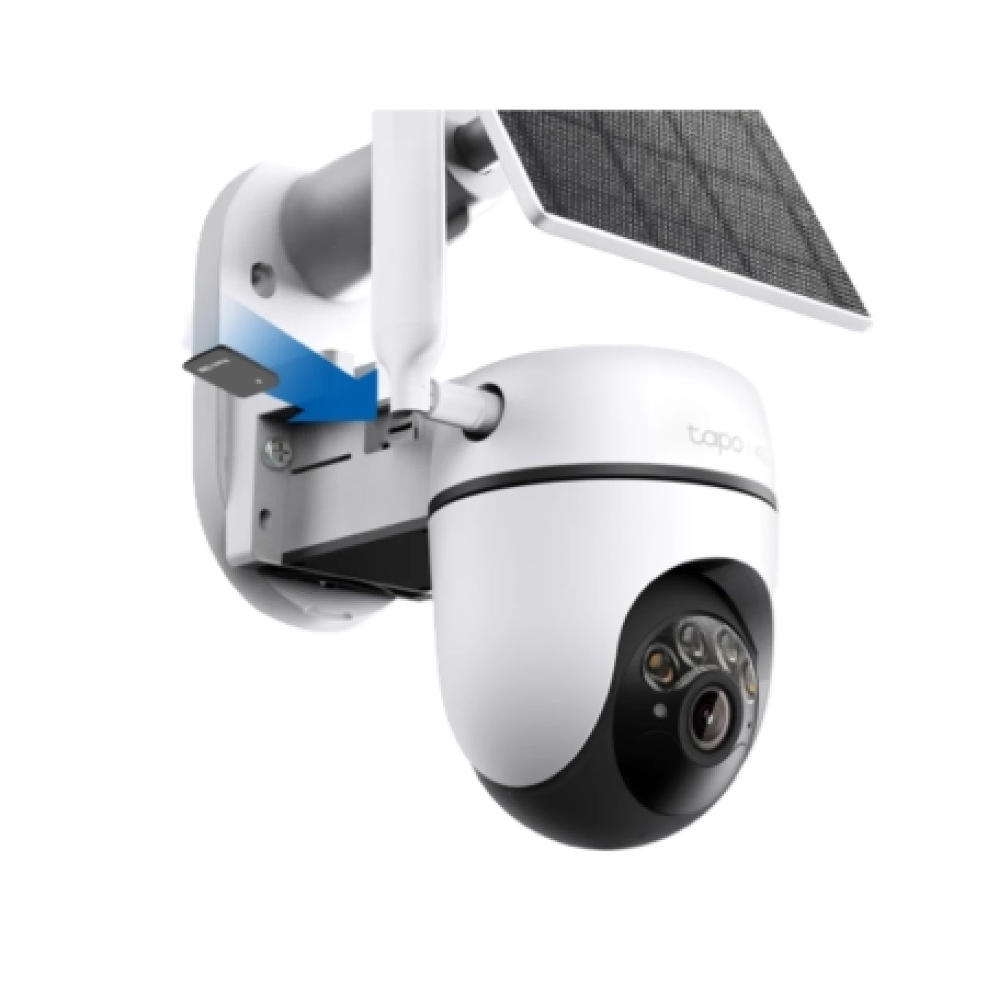 TP-Link Security Solar-Powered Pan/Tilt 4G LTE Camera Tapo C615G KIT
