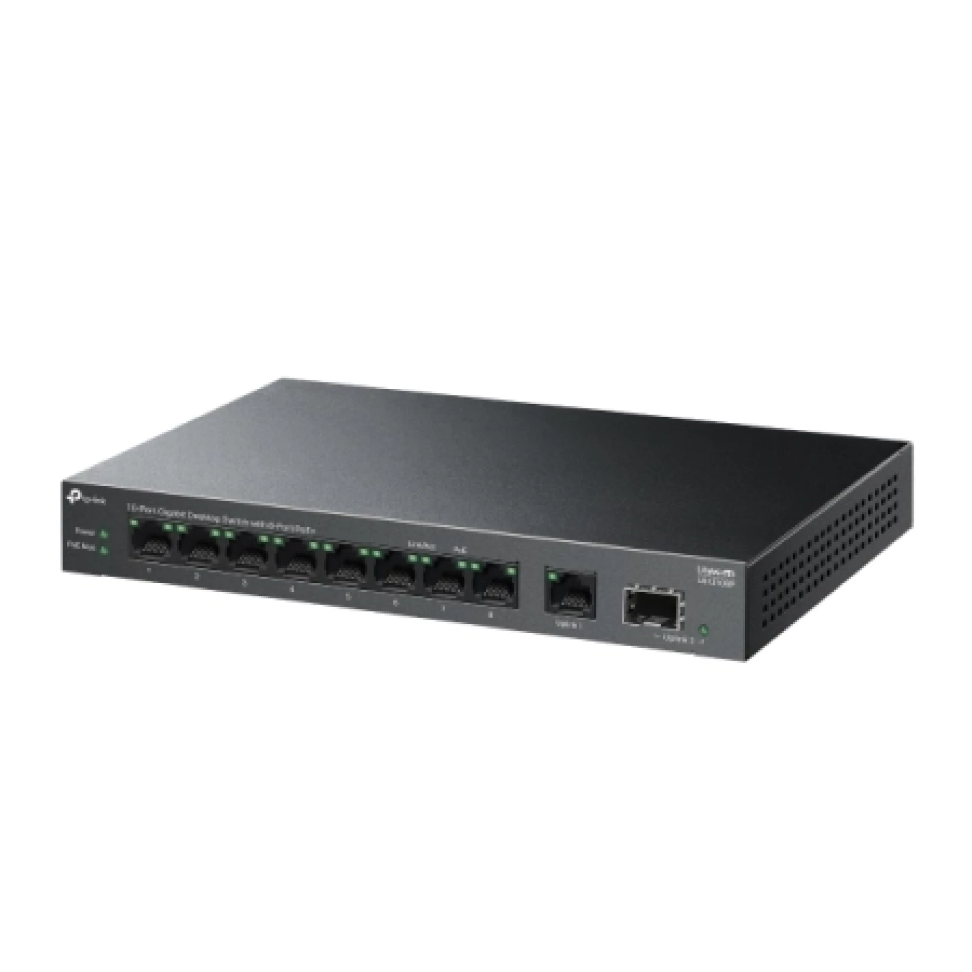 TP-Link TL-LS1210GP 10-Port Gigabit Switch 8-Port PoE+