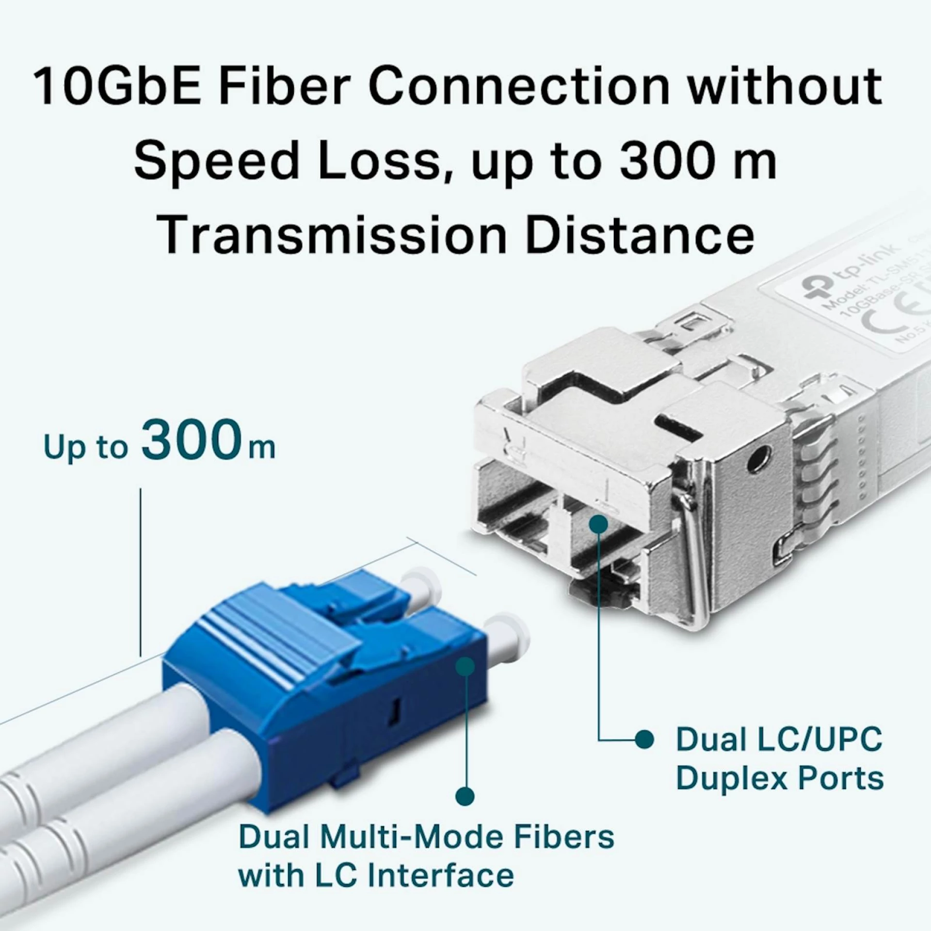 Transceiver 10GBase-SR SFP+ LC Omada TP-Link TL-SM5110-SR