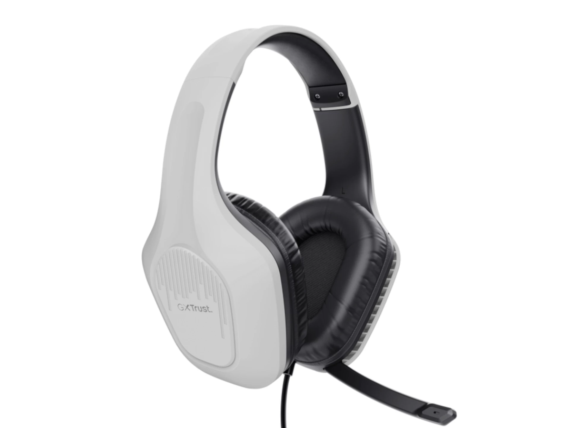 Trust GXT 415PS  ZIROX gaming slušalice, žičane, 3.5 mm, 120cm kabl,over-ear, bijele