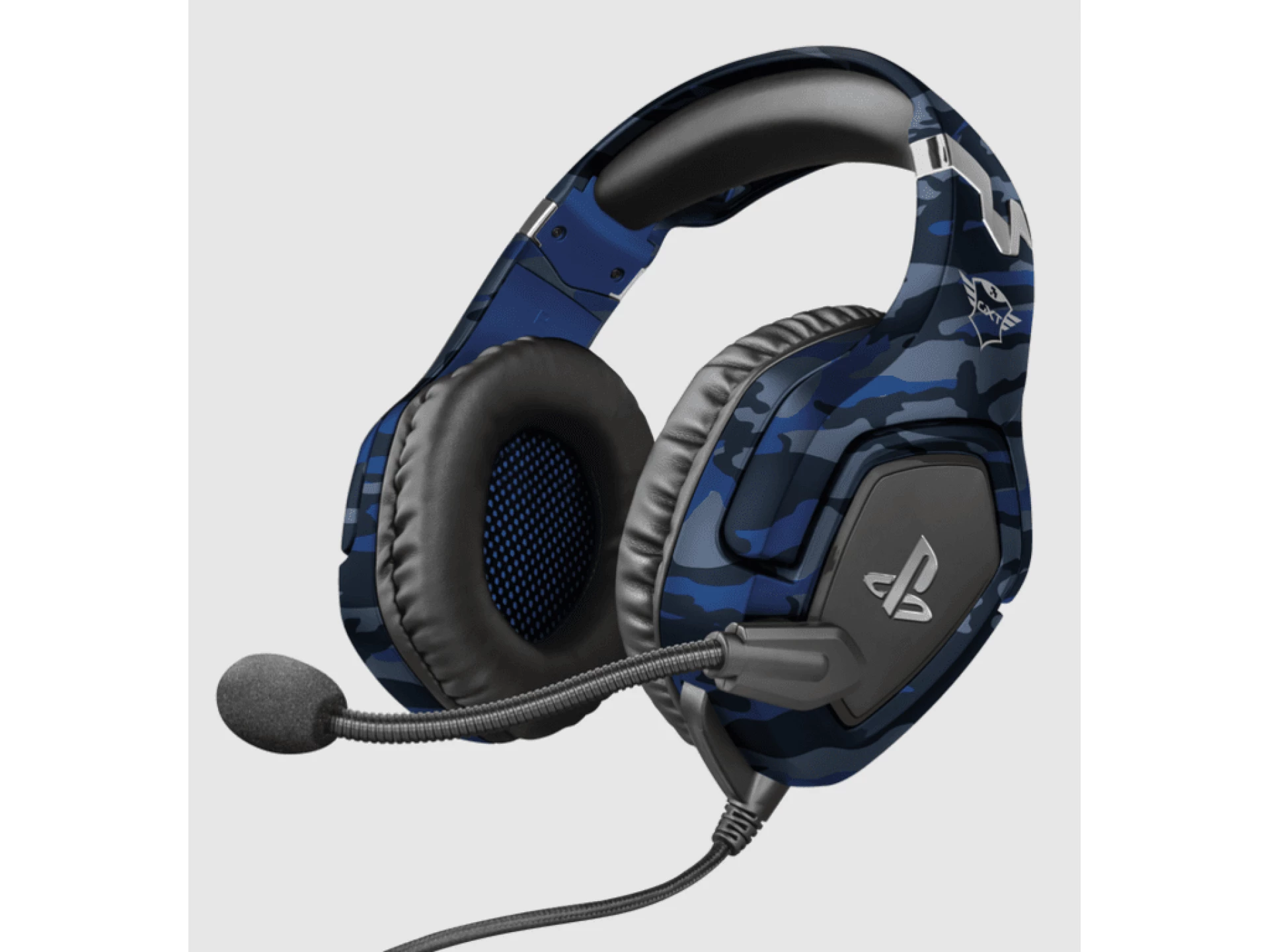 Trust GXT 488 Forze-B žičane gaming slušalice, PS4 i PS5,3.5 mm, plave