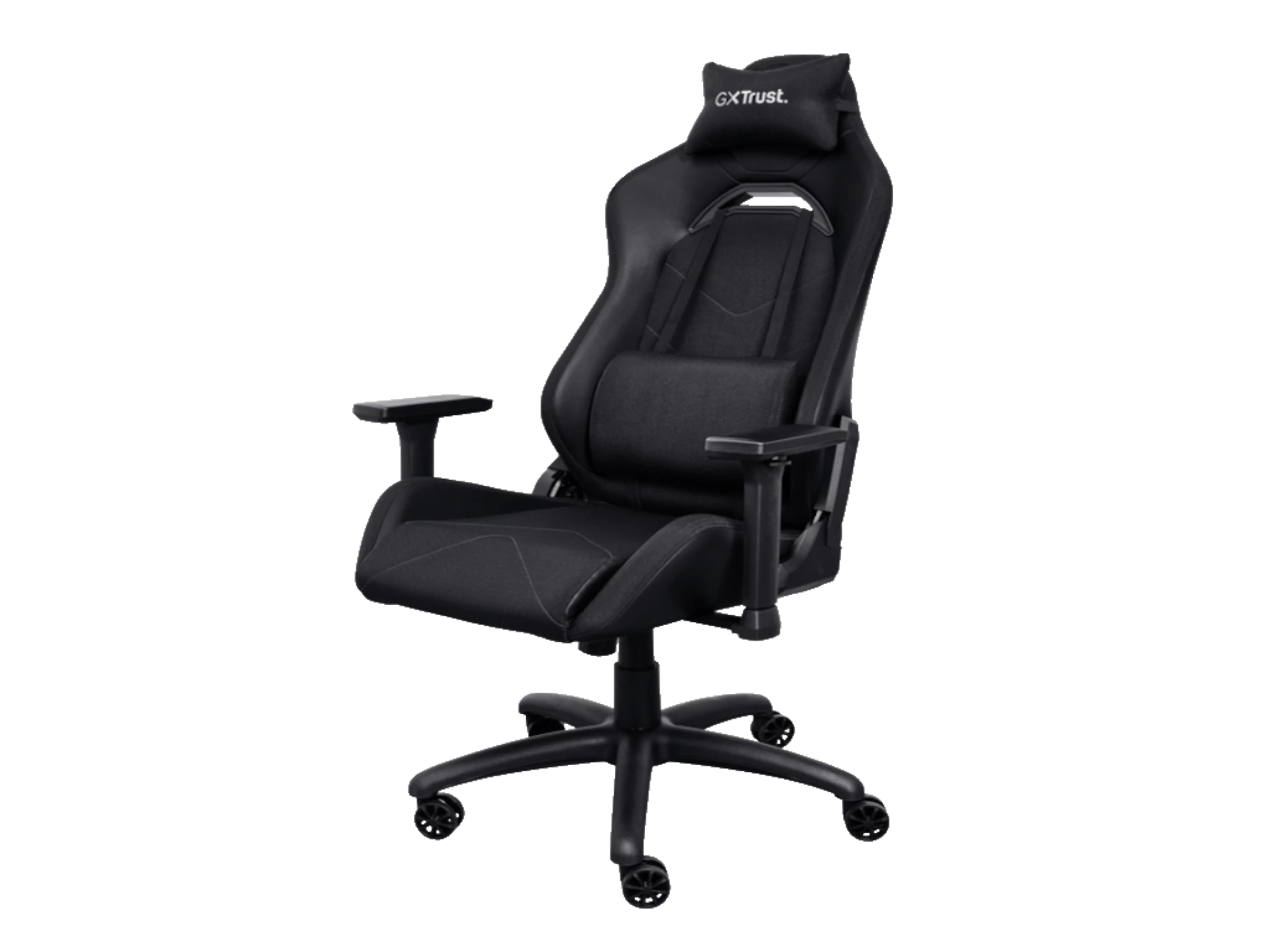 Trust GXT 714 gaming stolica RUYA, crna, udobna, podesiva, ergonomska, eco materijal