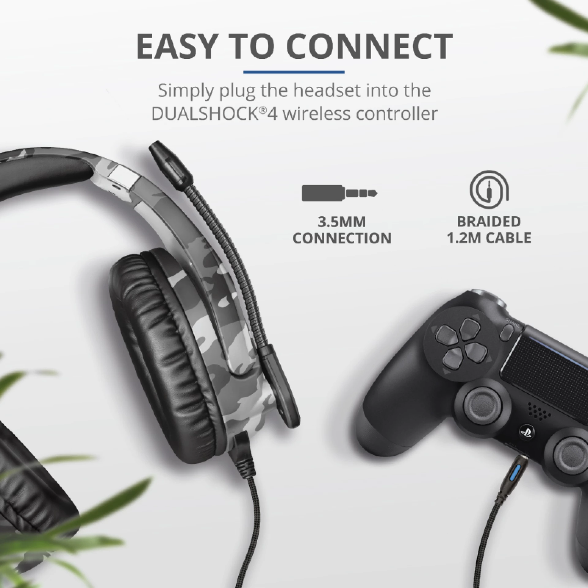 Slušalice gaming Trust GXT488 PS4 siv Forze-G