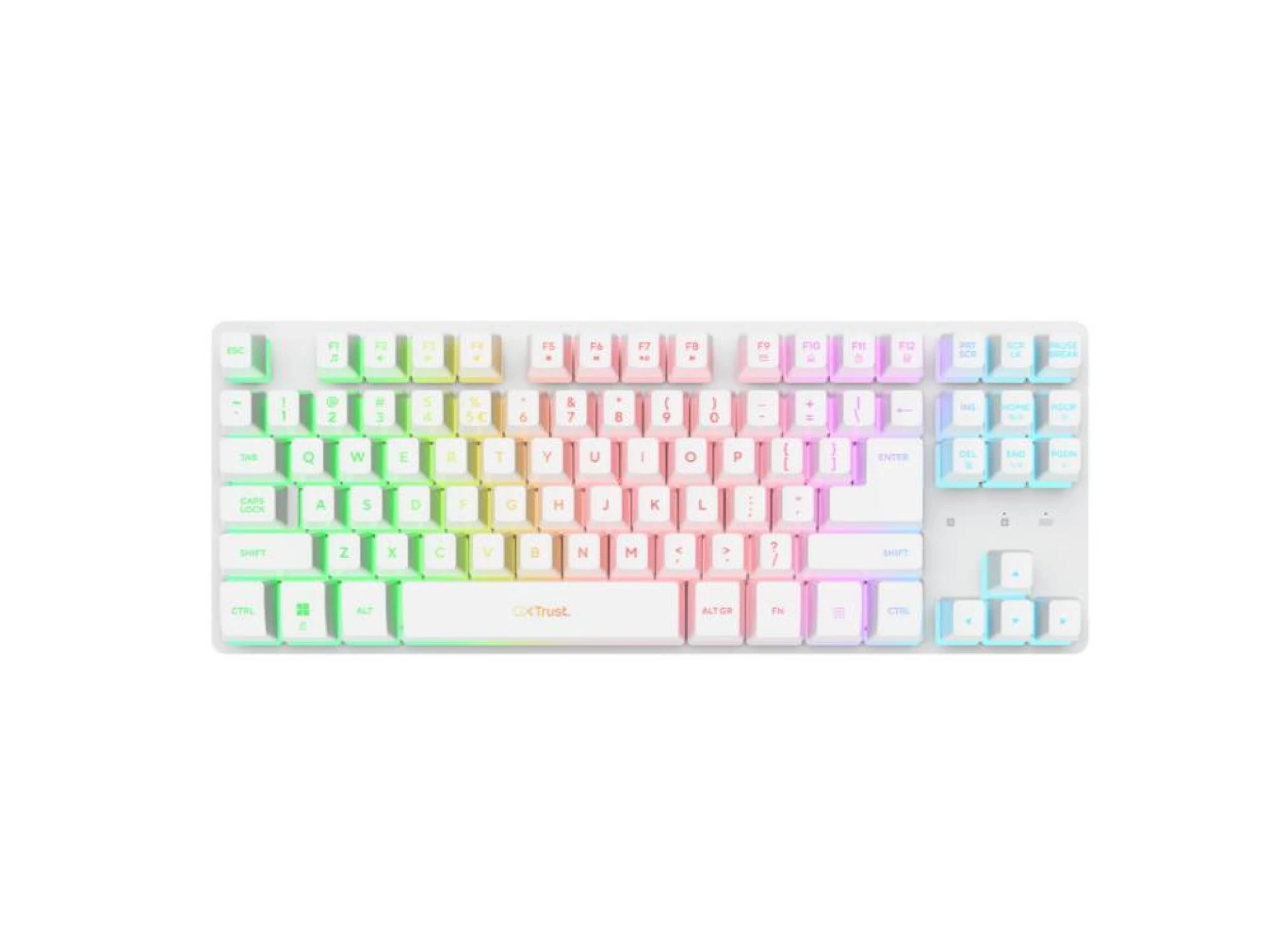 Trust GXT831W Thado TKL WRLS, bijela