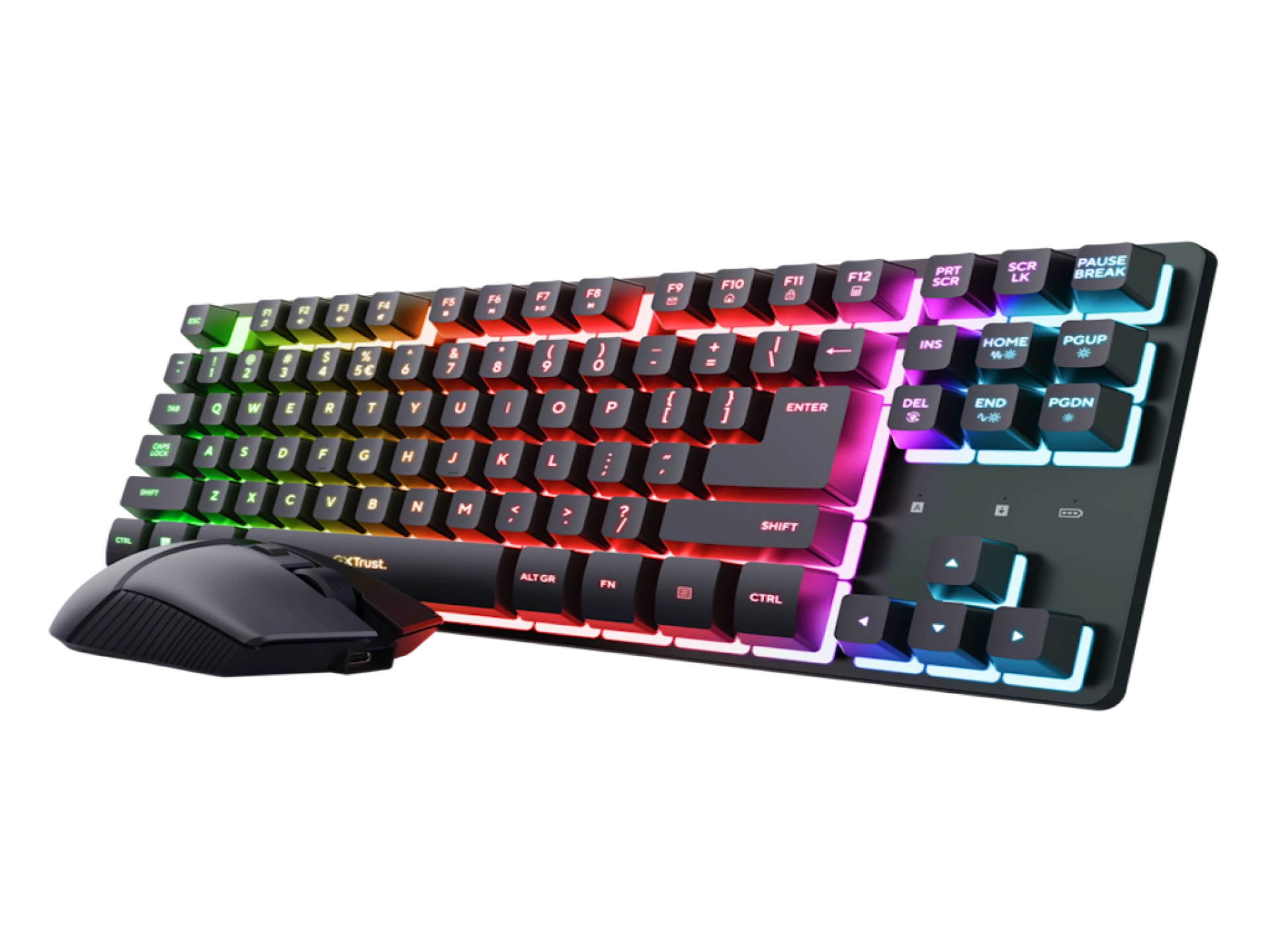 Trust GXT832 Thado WRLS KB&M set Black BIH Lokalizovano