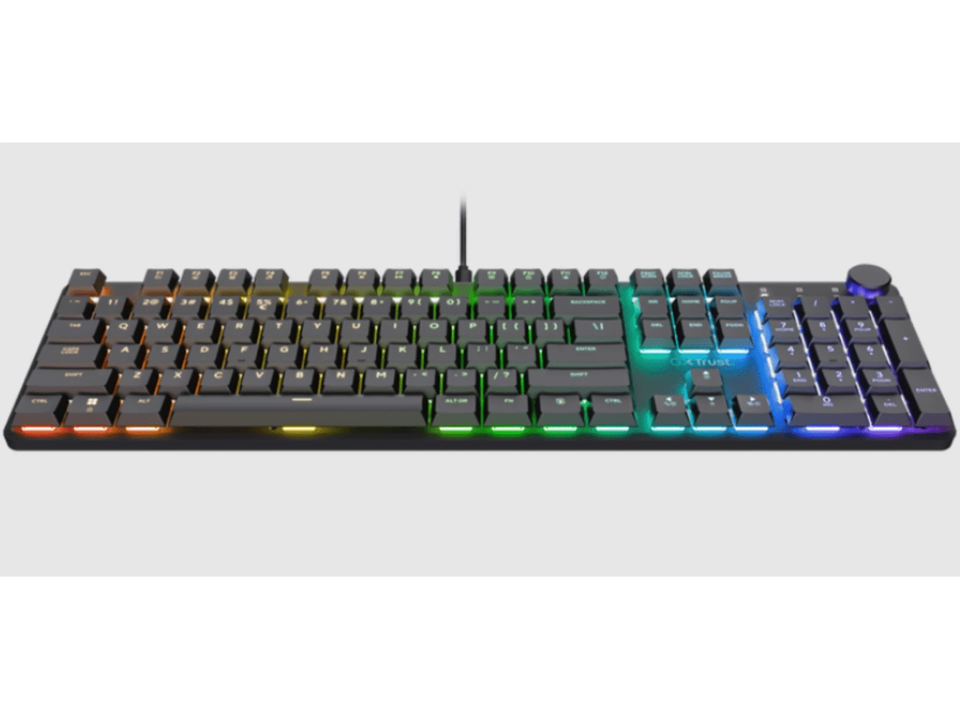 Trust GXT866 Torix mehanička tastatura, US layout, žičana,USB 2.0