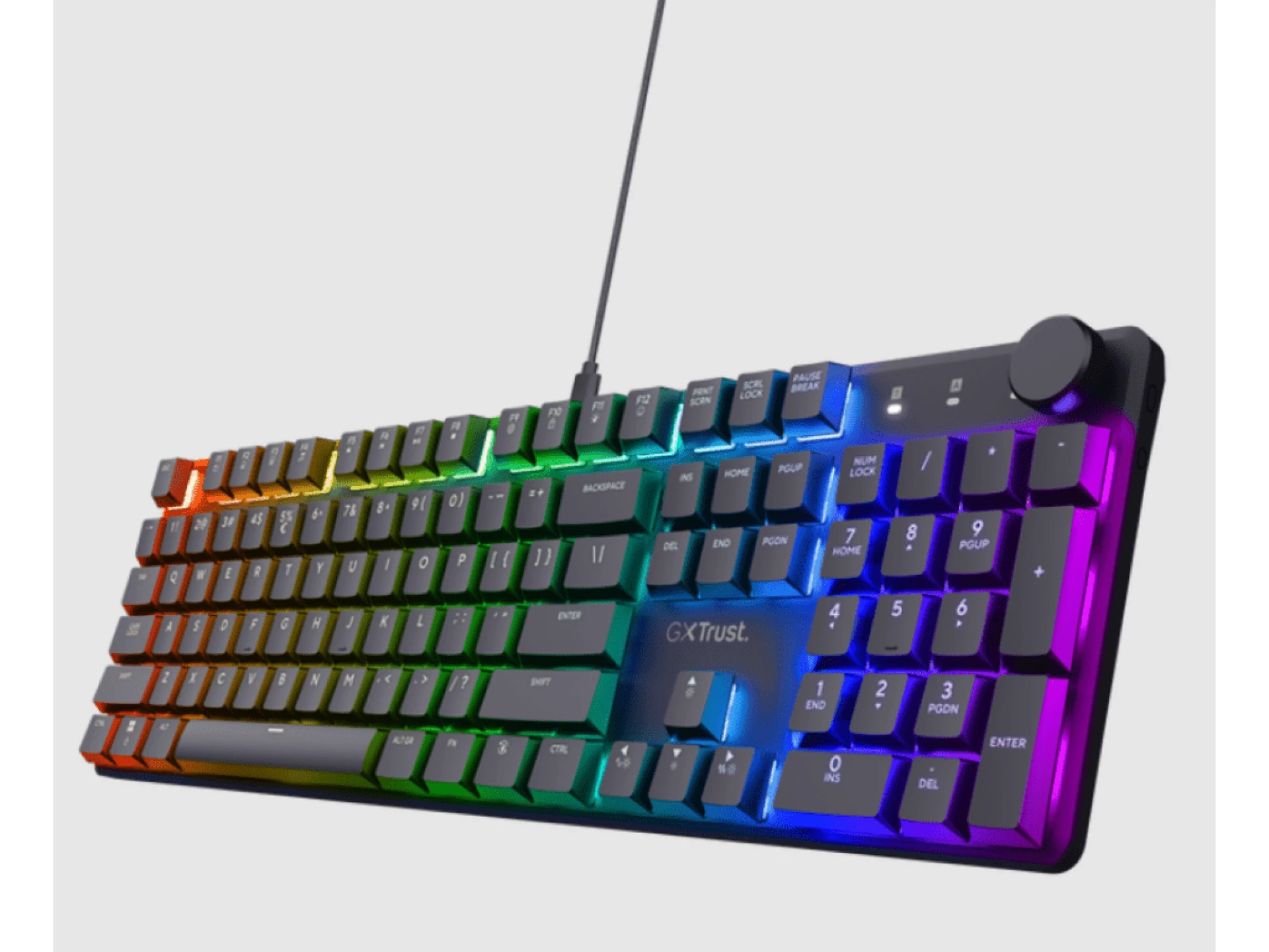 Trust GXT866 Torix mehanička tastatura, US layout, žičana,USB 2.0