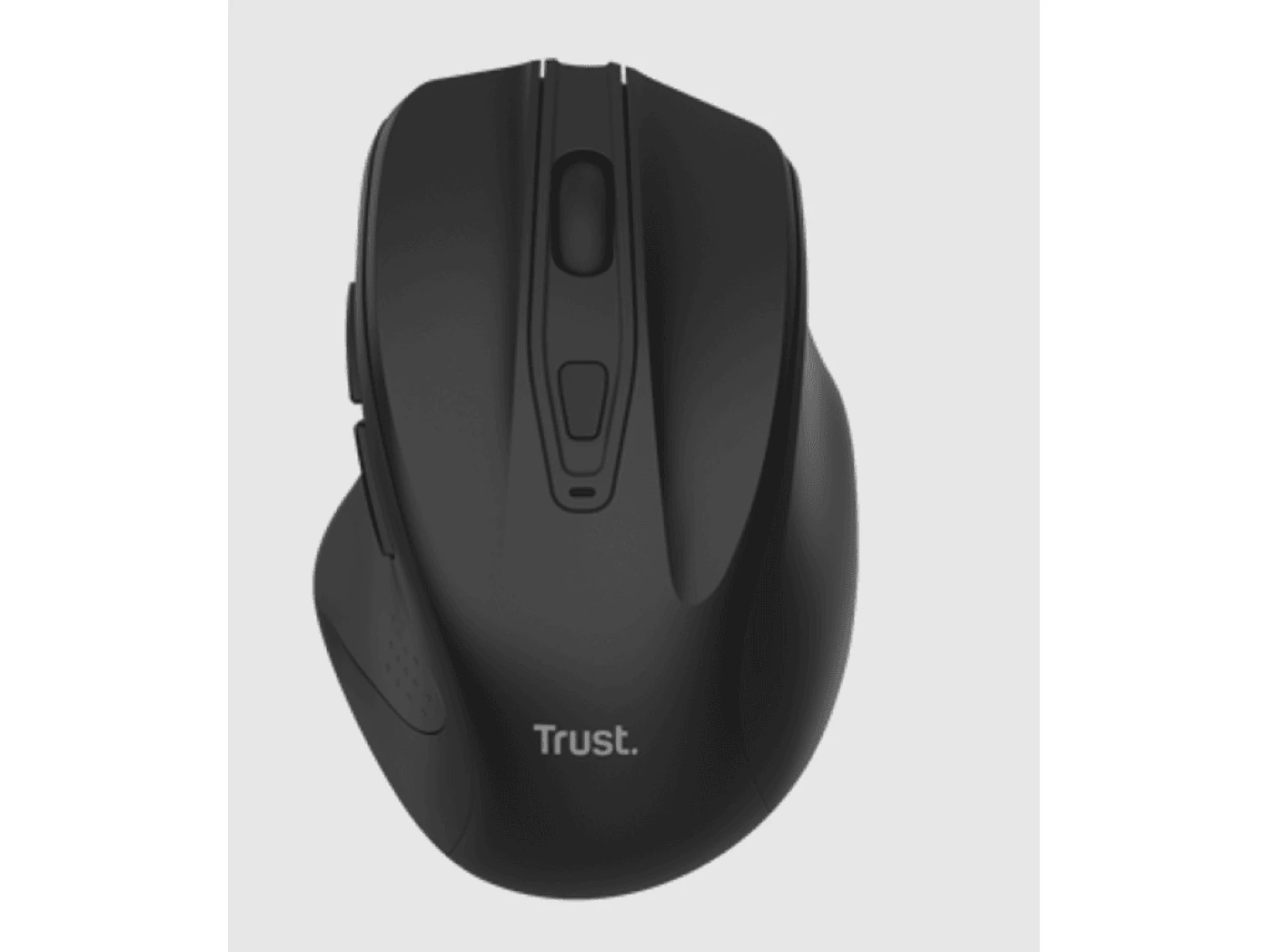 Trust Nito silent wireless miš, USB-A, 800-2200 dpi, crni