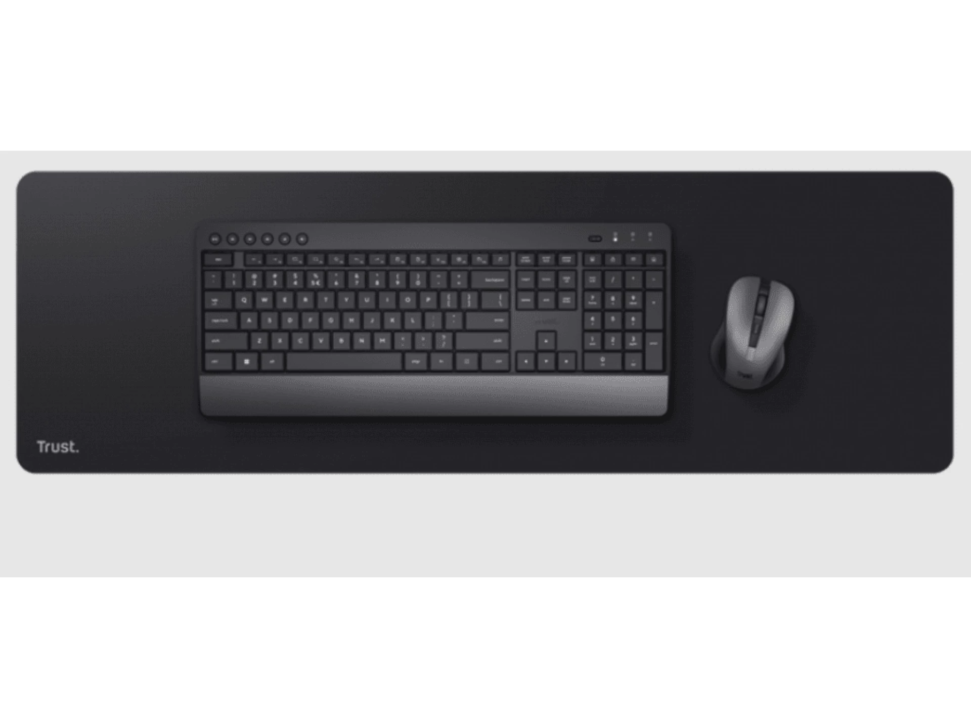 Trust podloga za miš, XXL, ekstra velika podloga za tastaturu i miš