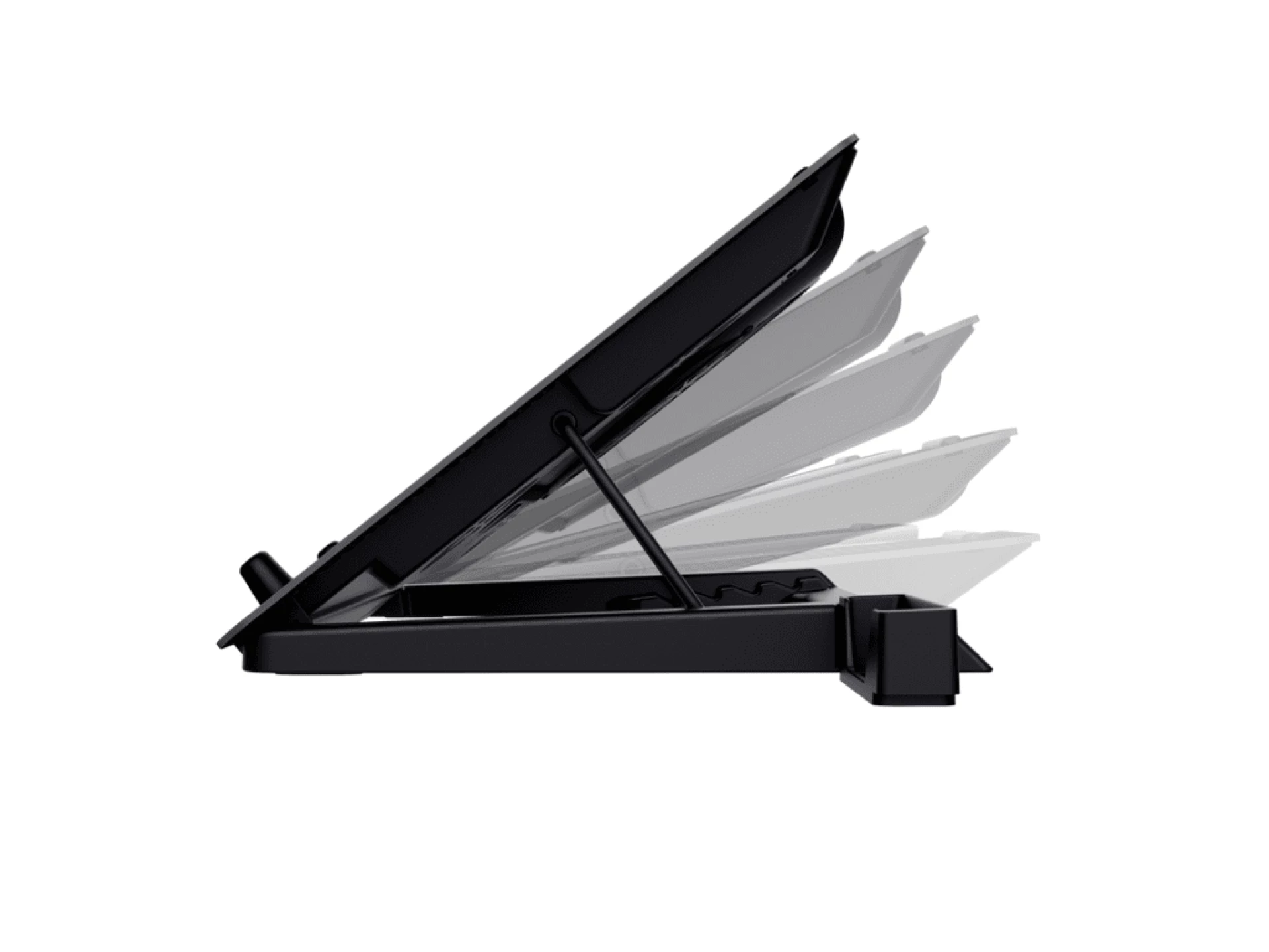 Trust Quno postolje za laptop sa 5 ventilatora i stalkom za telefon LED GXT 1125