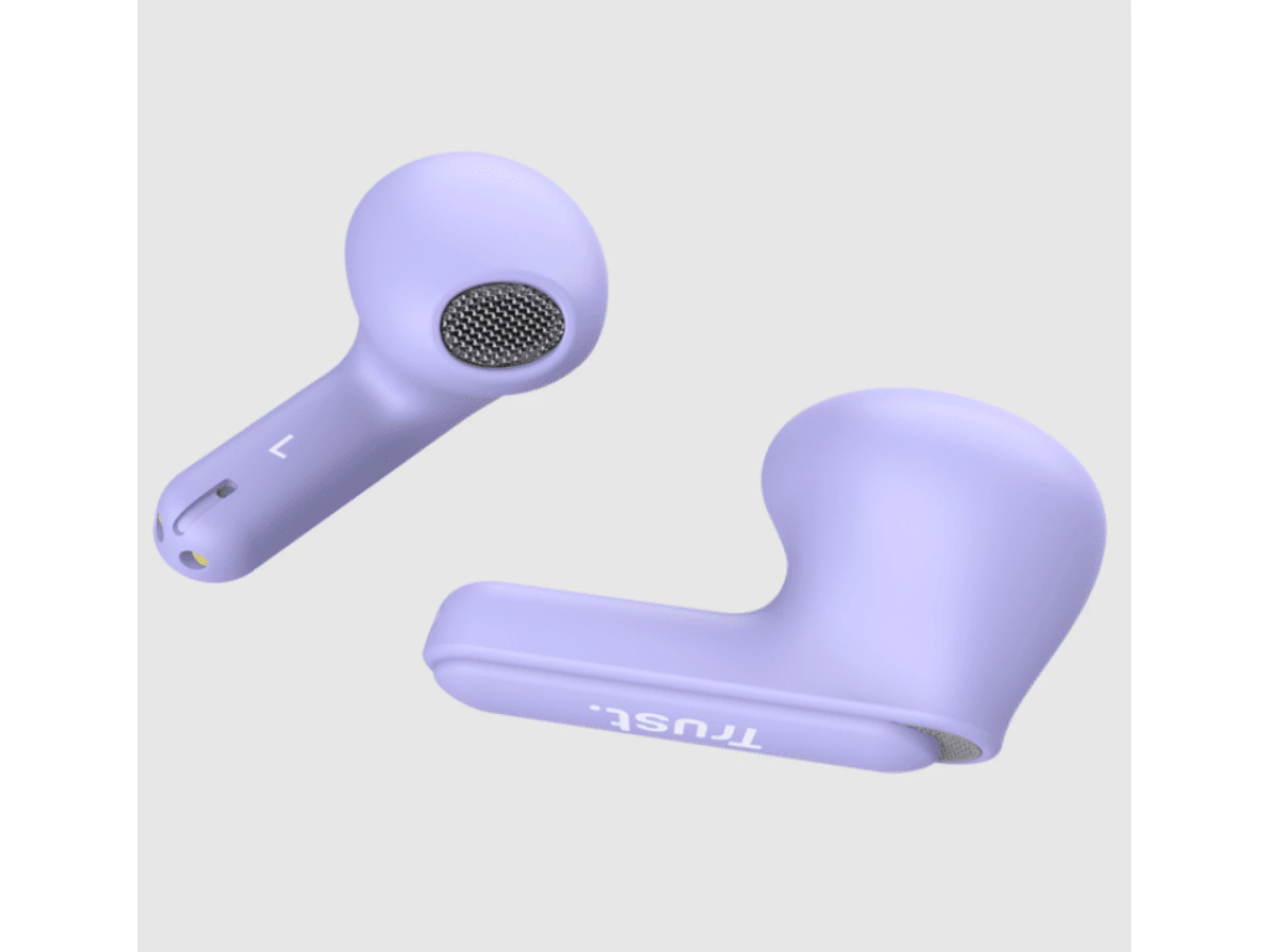 Trust Yavi wireless bluetoothENC slušalice, ljubičaste