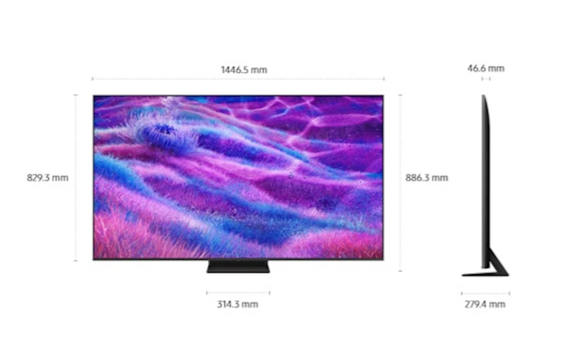 TV SAMSUNG Neo QLED 4K Vision AI 65" QN80F