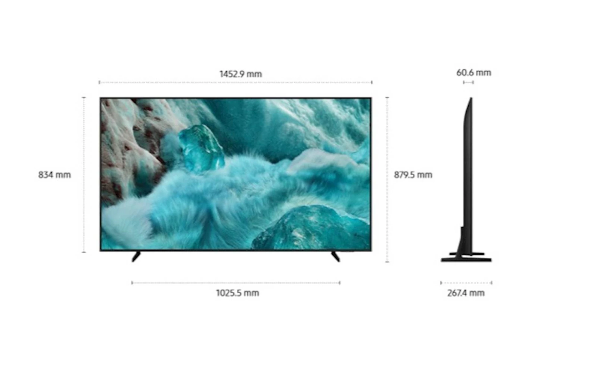 TV SAMSUNG QLED 4K Vision AI 65" Q7F