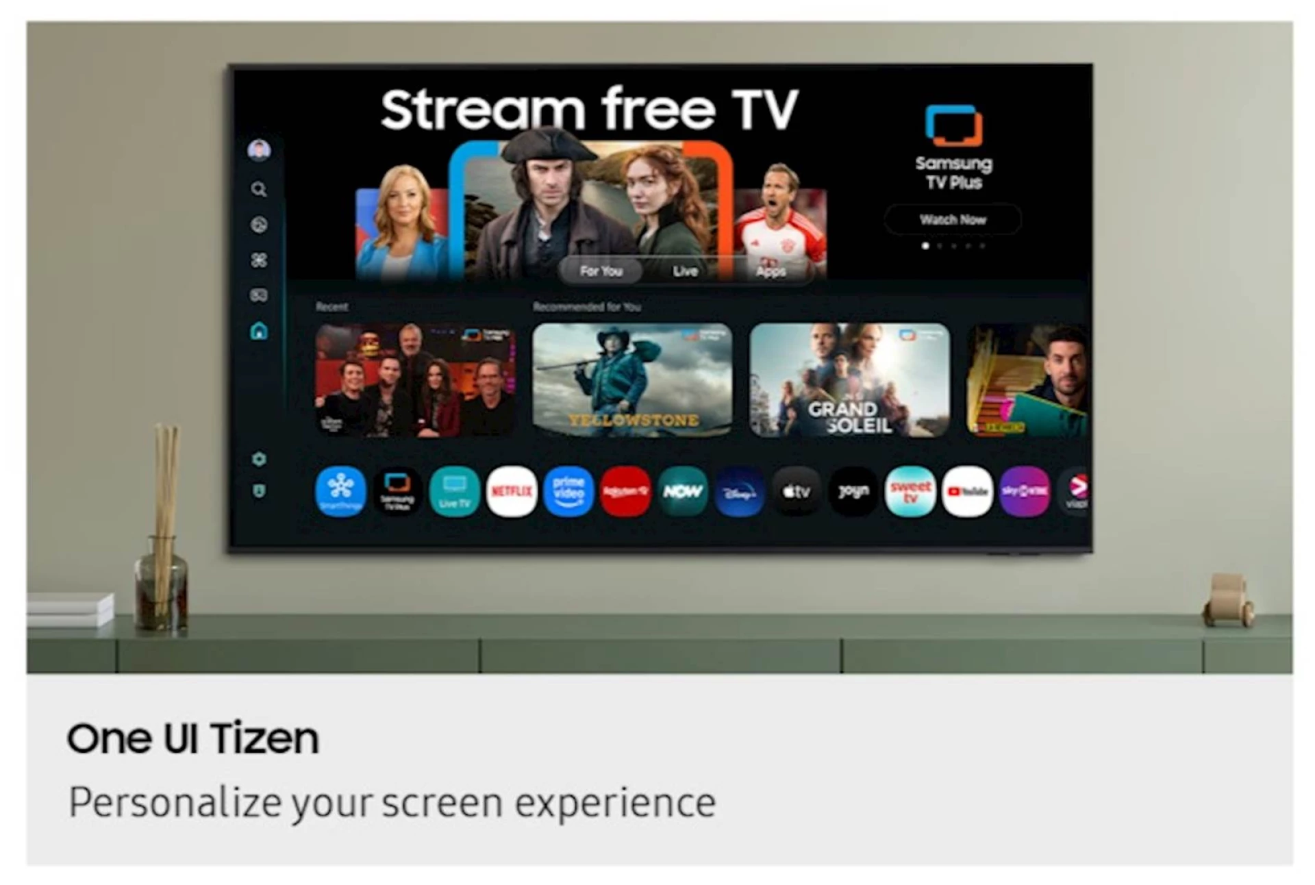 TV SAMSUNG QLED 4K Vision AI 85" Q7F