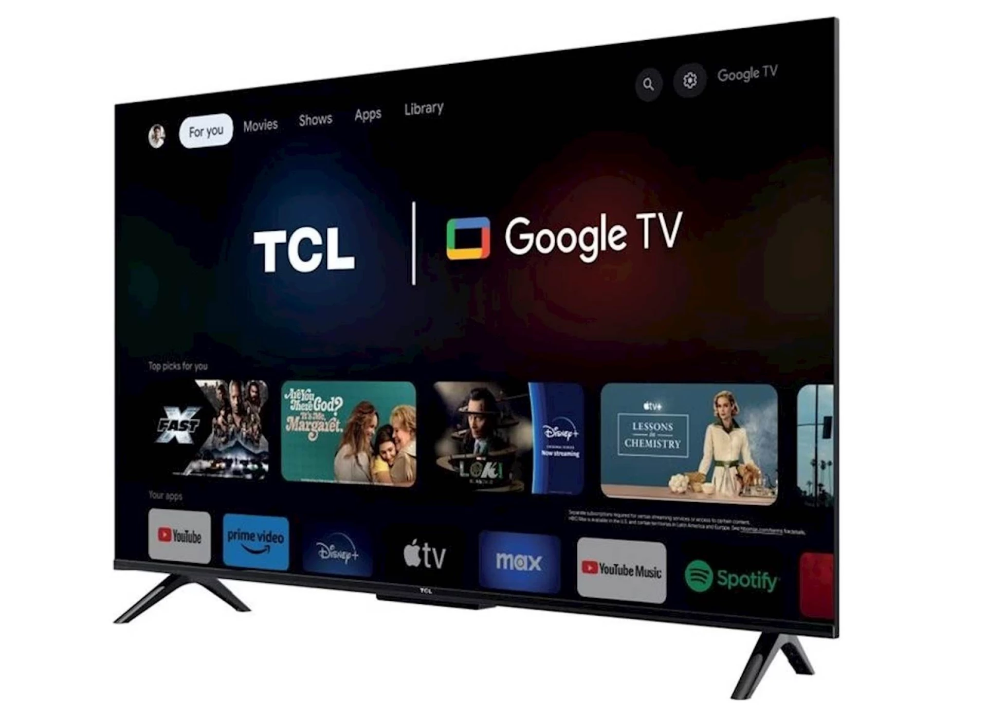 TV TCL 4K QLED 55T69C