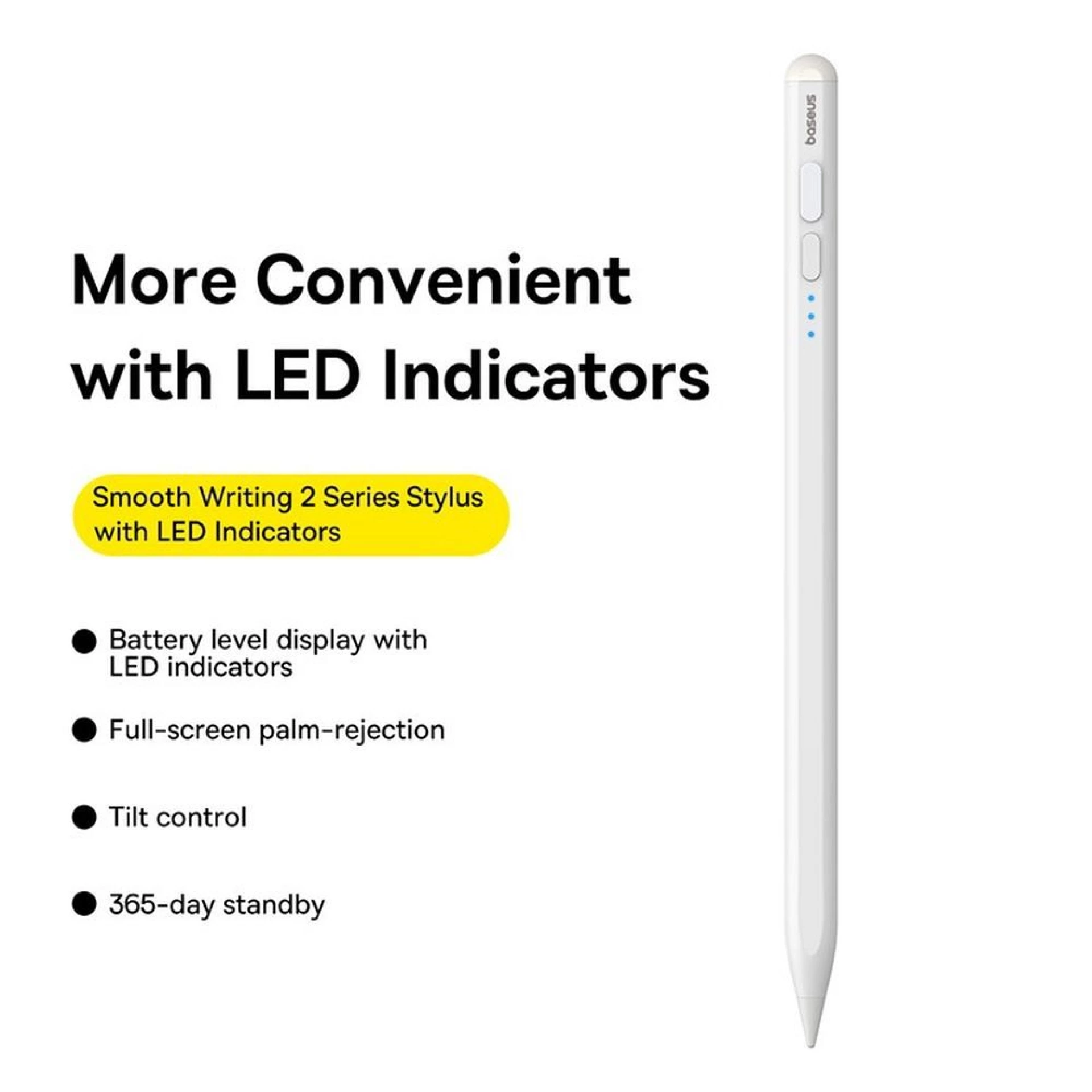 Univerzalna aktivna olovka BASEUS kompatibilna sa iPad + kabl Type C - C 130 mAh