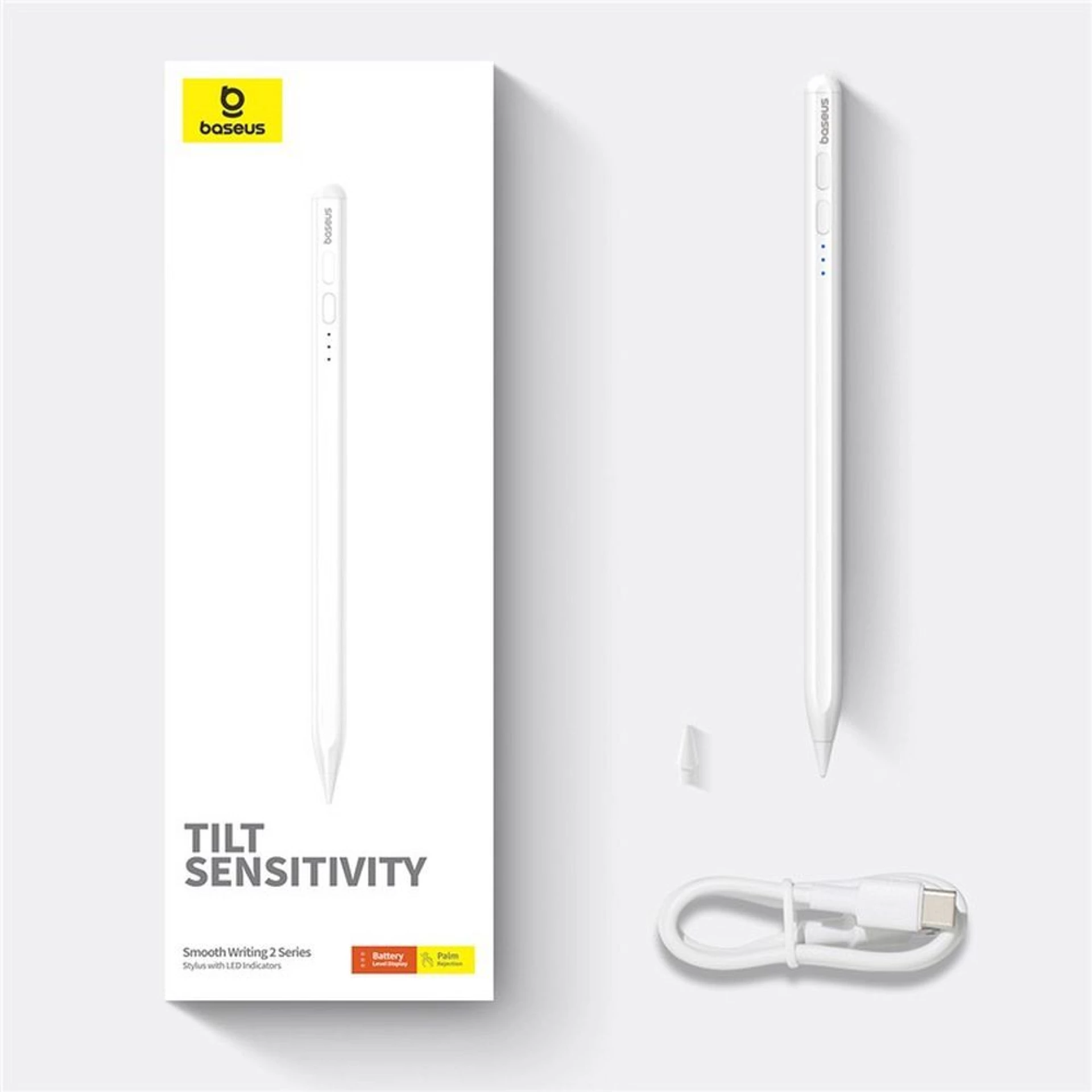 Univerzalna aktivna olovka BASEUS kompatibilna sa iPad + kabl Type C - C 130 mAh