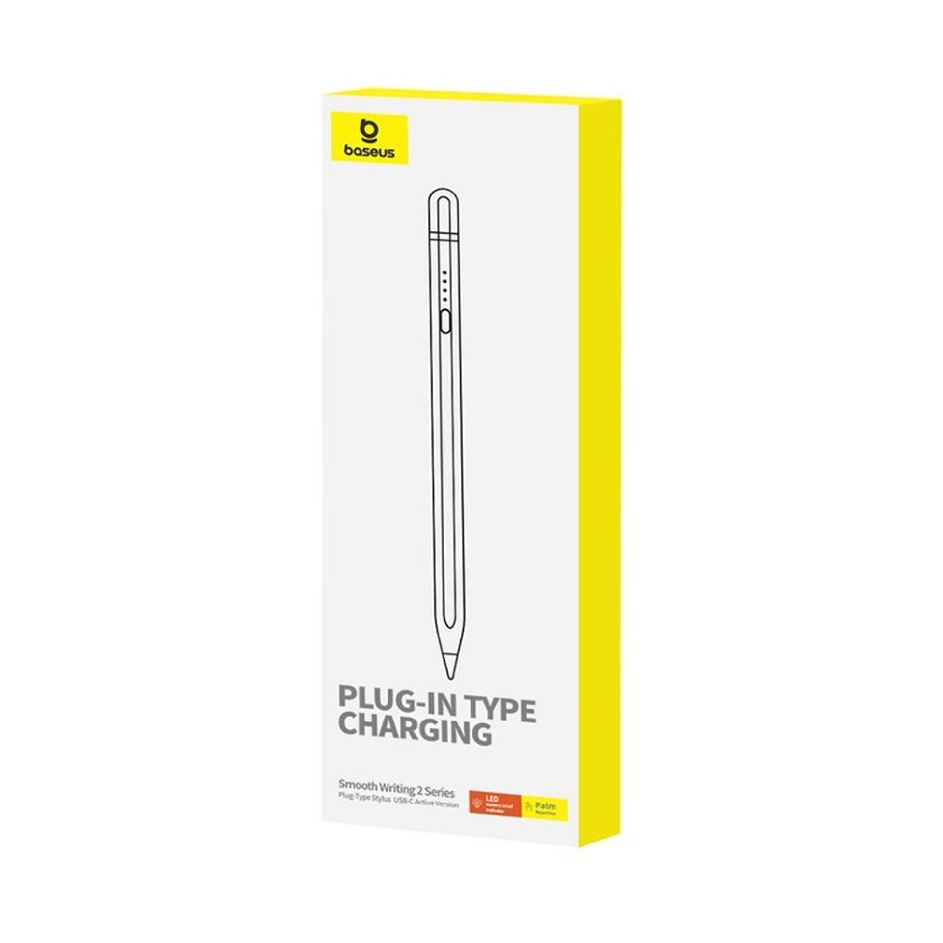 Univerzalna aktivna olovka BASEUS kompatibilna sa iPad + kabl USB A - C 130 mAh