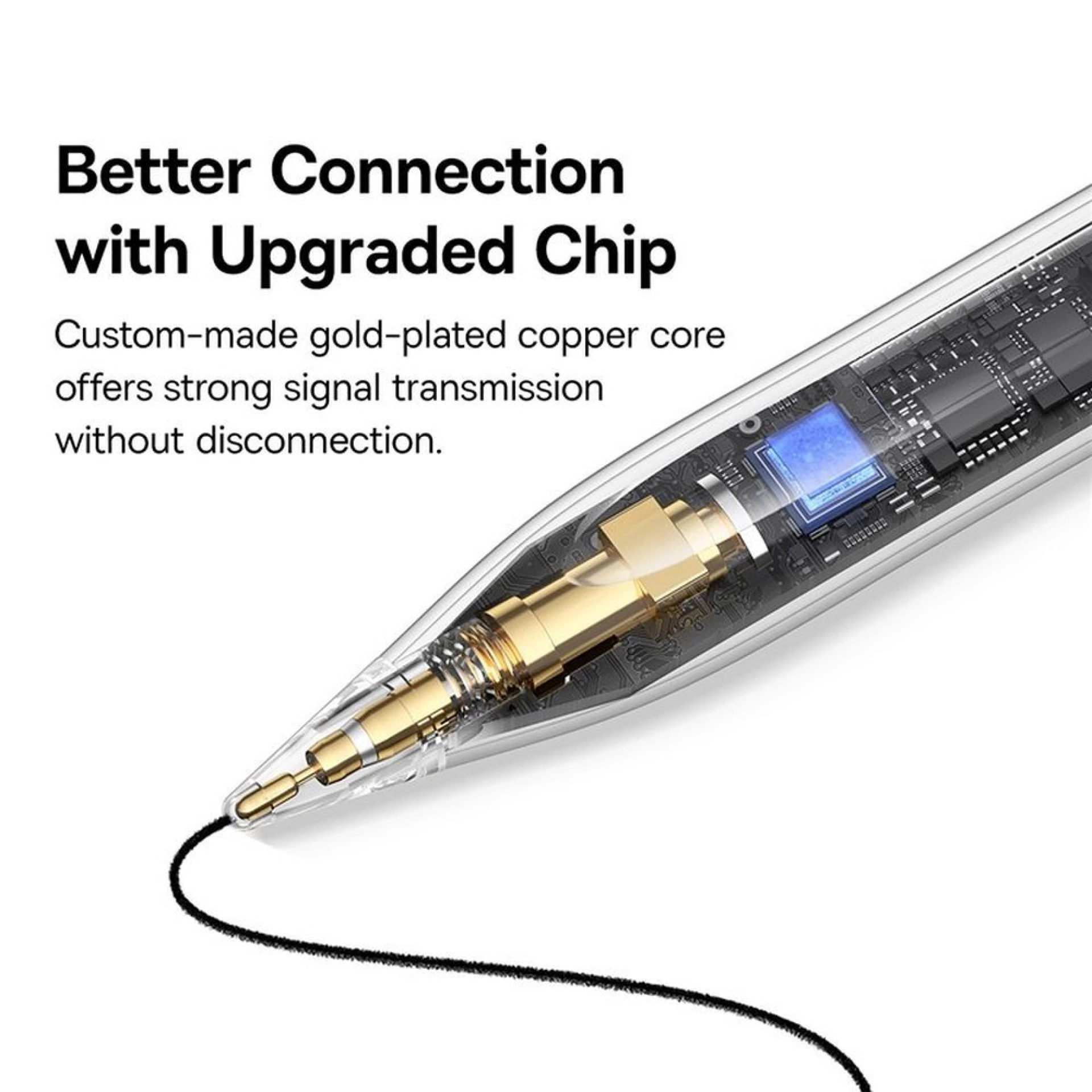 Univerzalna aktivna olovka BASEUS kompatibilna sa iPad + kabl USB A - Lightning